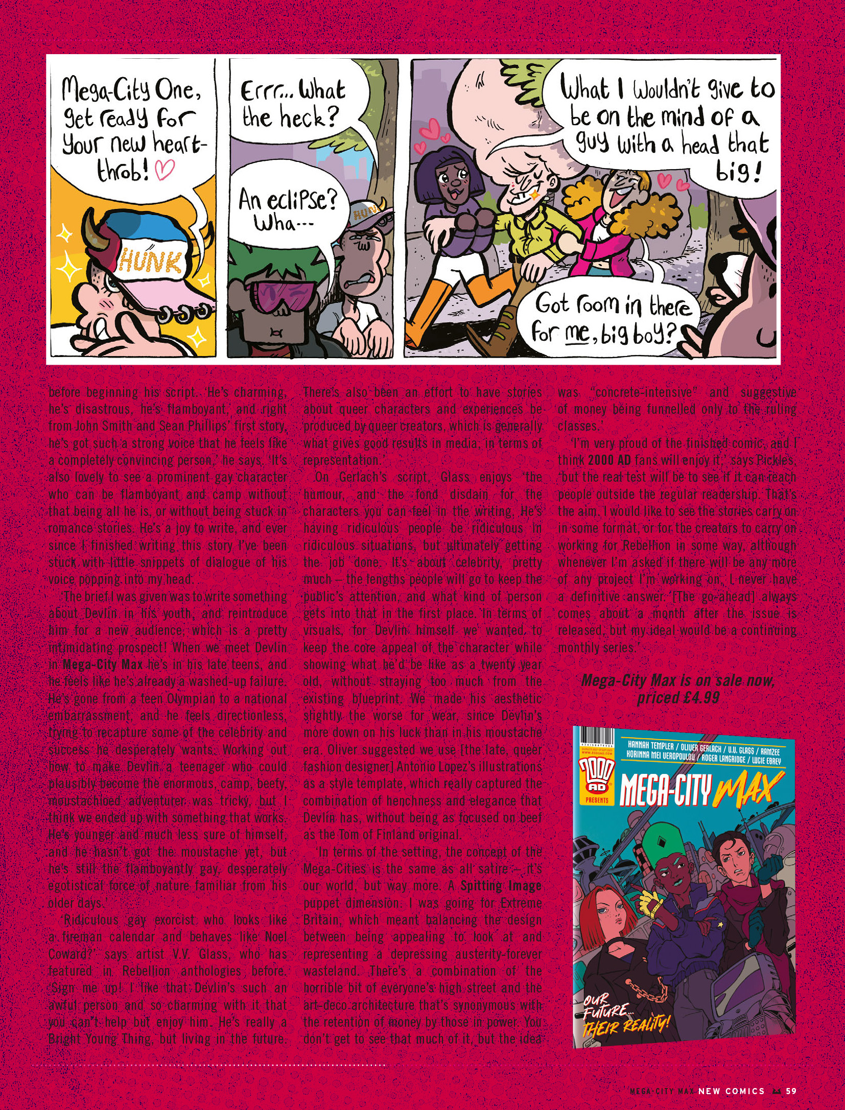Read online Judge Dredd Megazine (Vol. 5) comic -  Issue #458 - 61