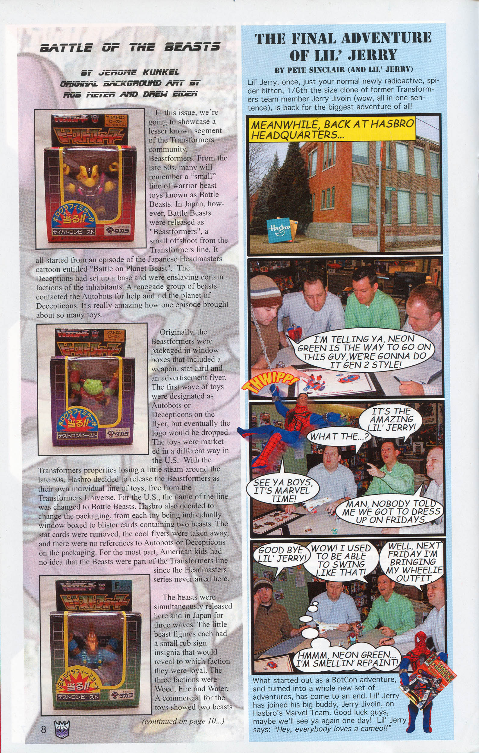 Read online Transformers: Collectors' Club comic -  Issue #9 - 8