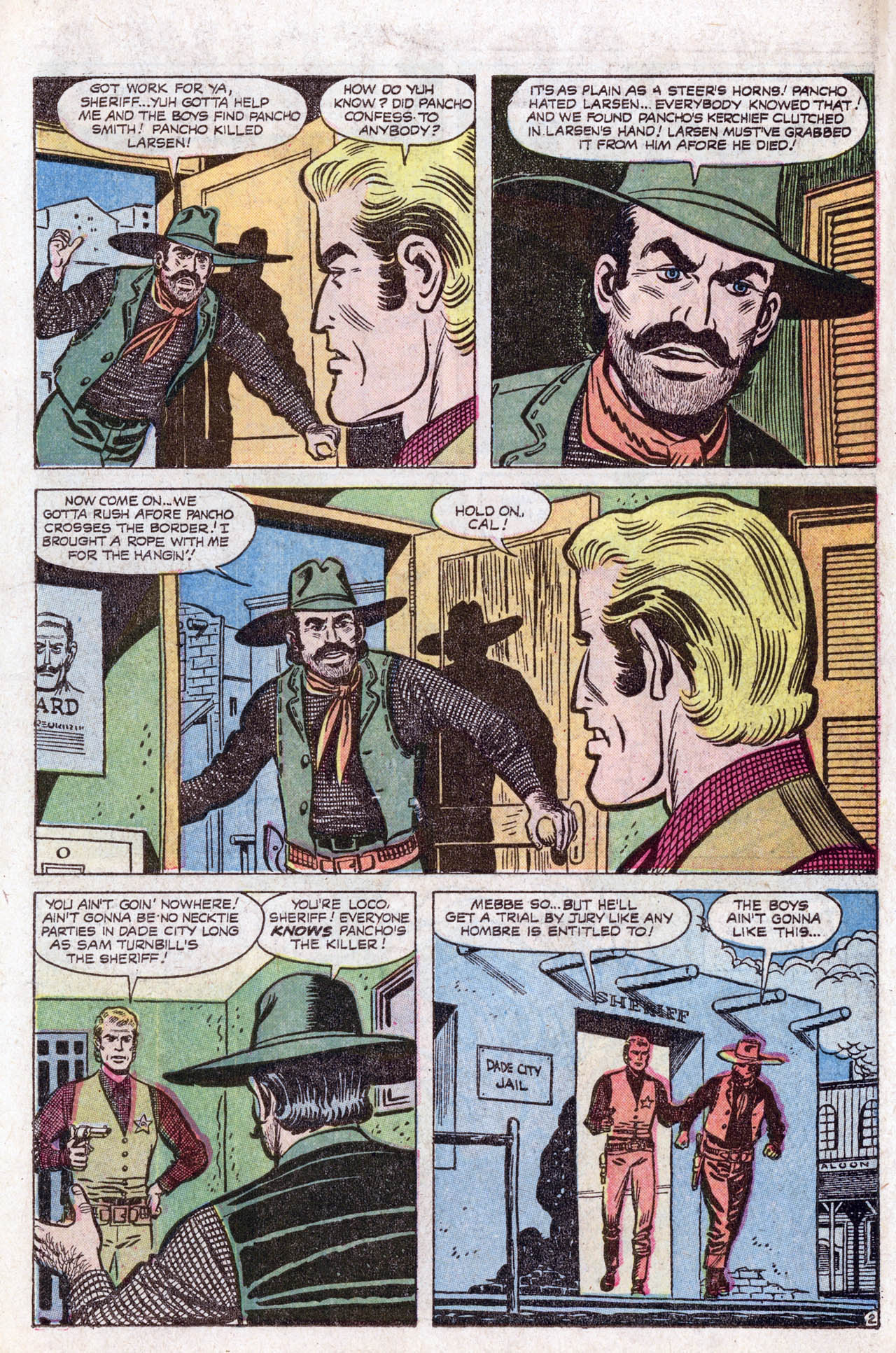 Read online Two Gun Western comic -  Issue #8 - 27