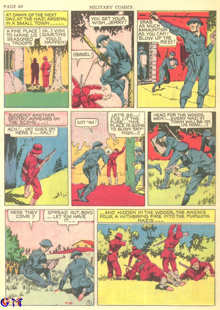 Read online Military Comics comic -  Issue #7 - 62