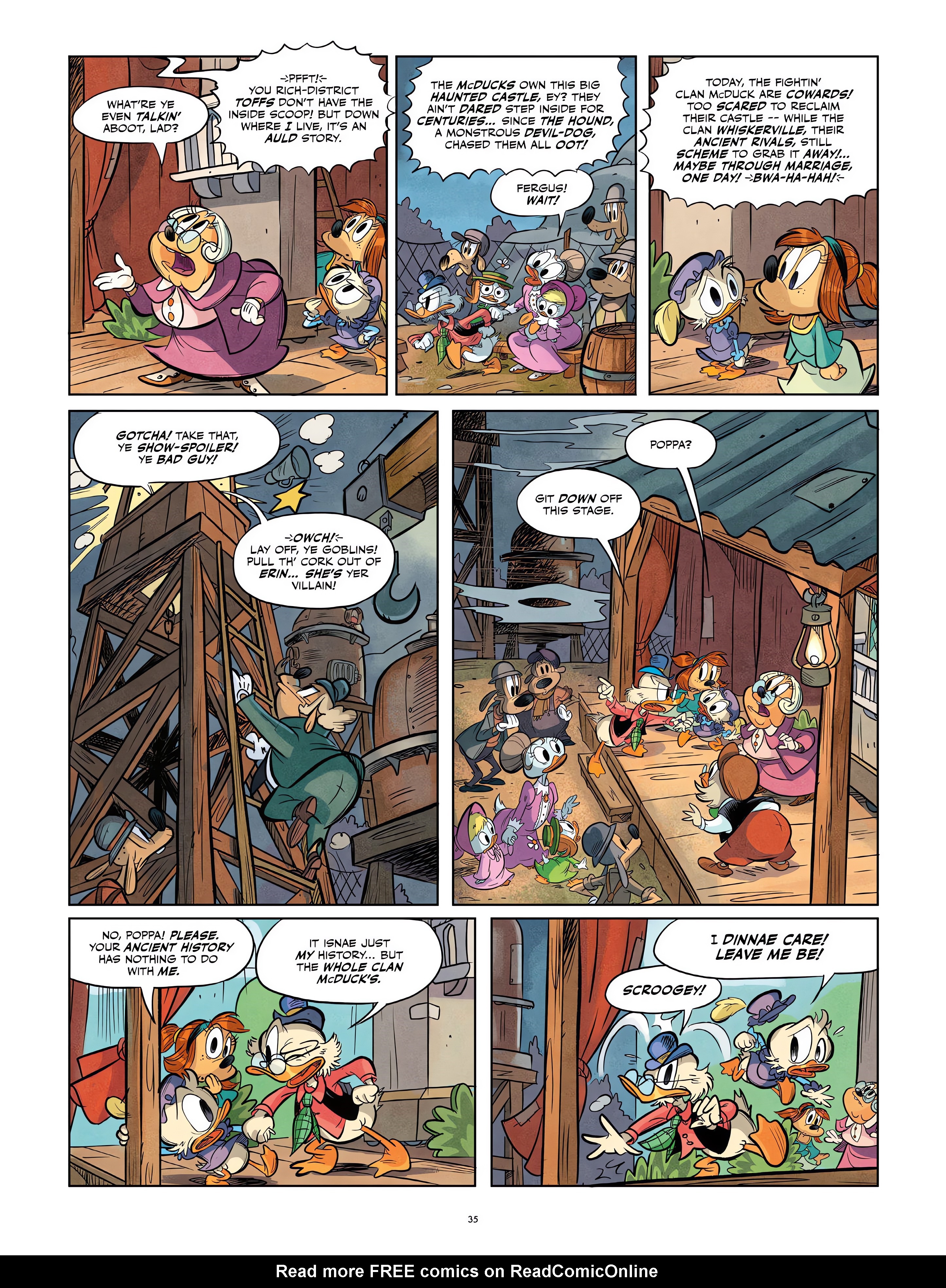 Read online Scrooge McDuck: The Dragon of Glasgow comic -  Issue # Full - 36