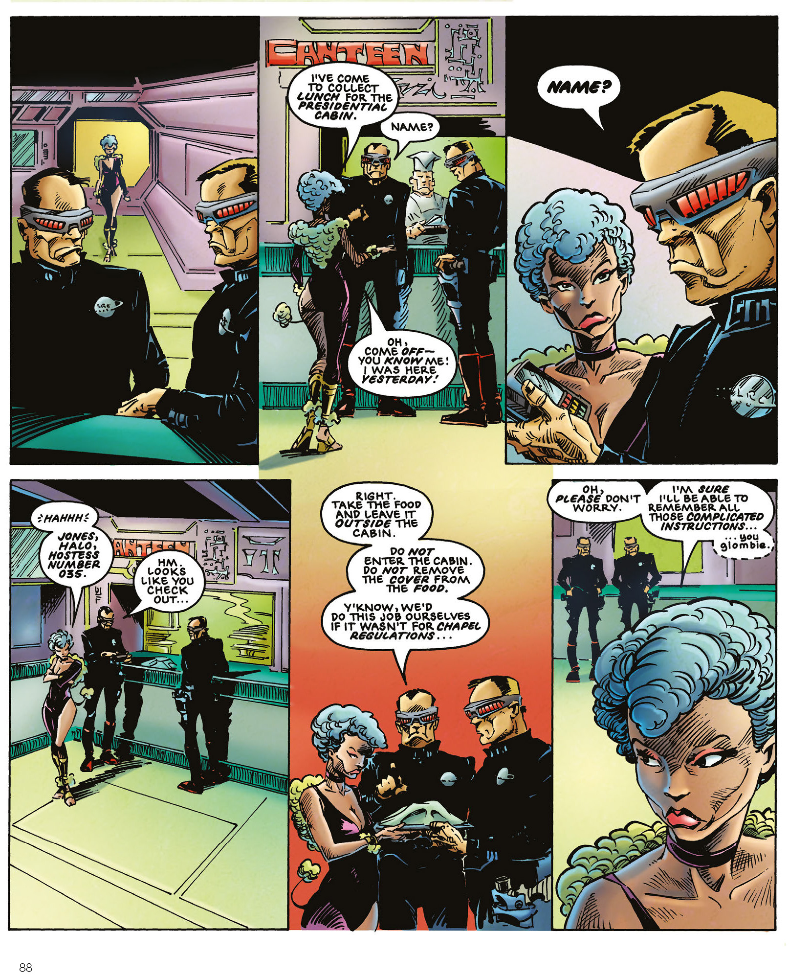 Read online The Ballad of Halo Jones: Full Colour Omnibus Edition comic -  Issue # TPB (Part 1) - 90