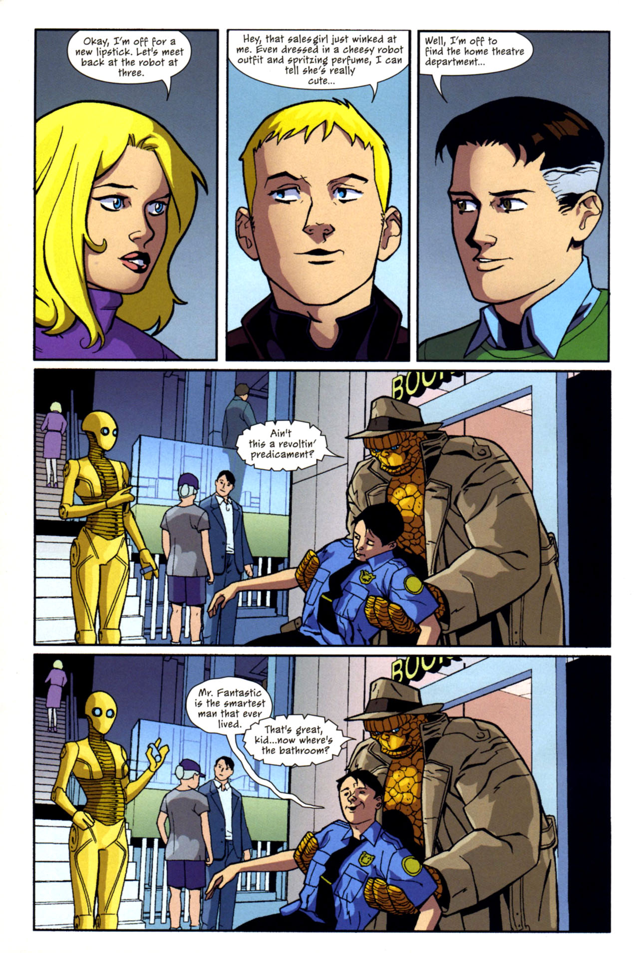 Read online Marvel Adventures Fantastic Four comic -  Issue #31 - 4