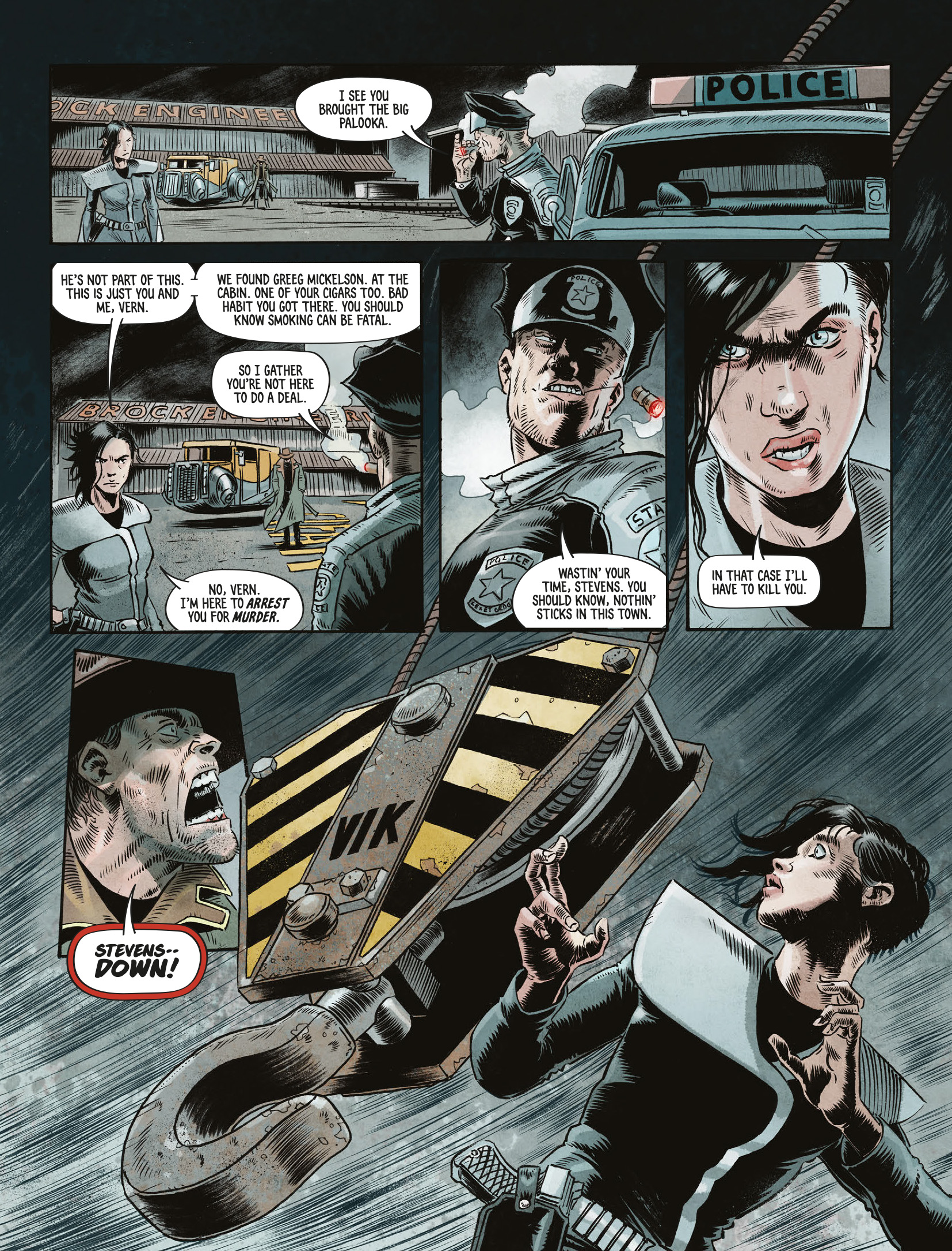 Read online Judge Dredd Megazine (Vol. 5) comic -  Issue #460 - 62