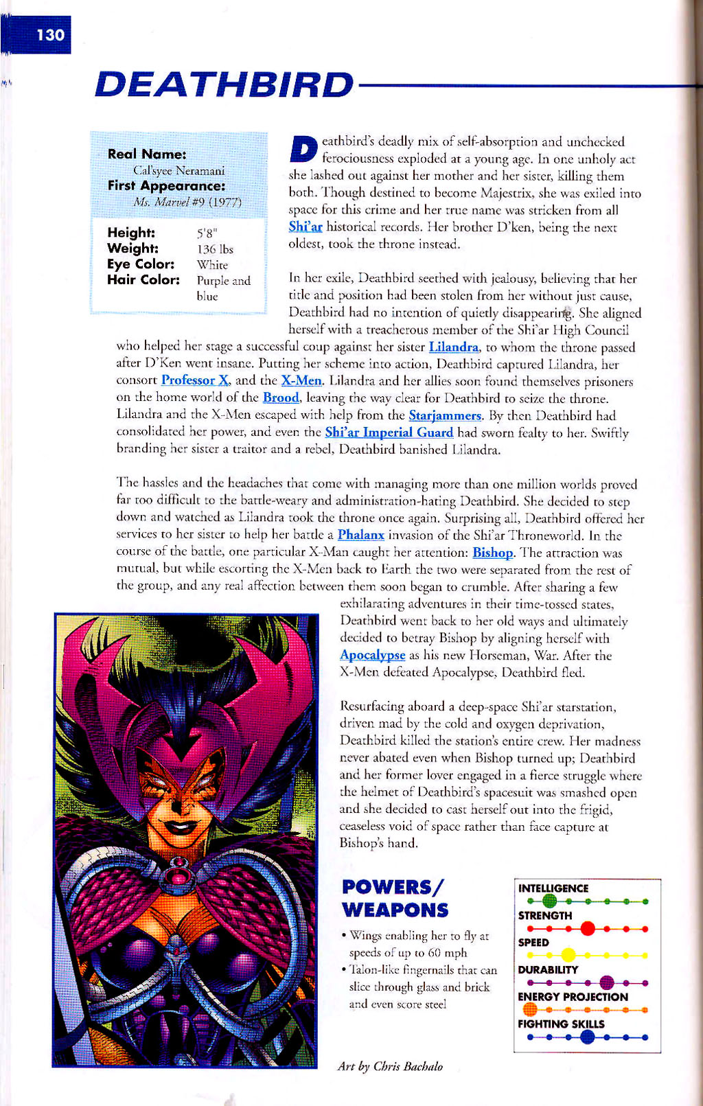 Read online Marvel Encyclopedia comic -  Issue # TPB 2 - 132