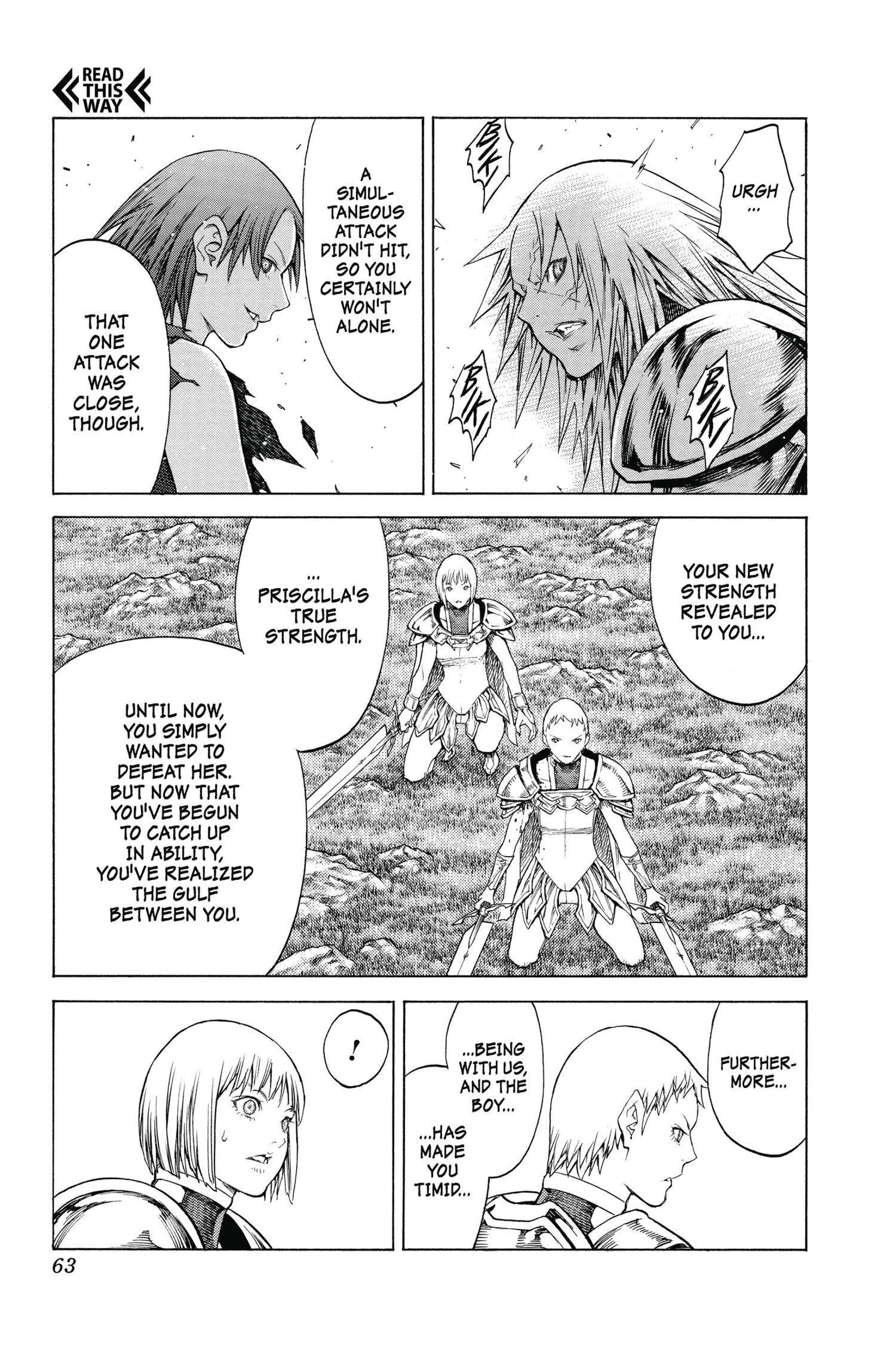 Read online Claymore comic -  Issue #26 - 57