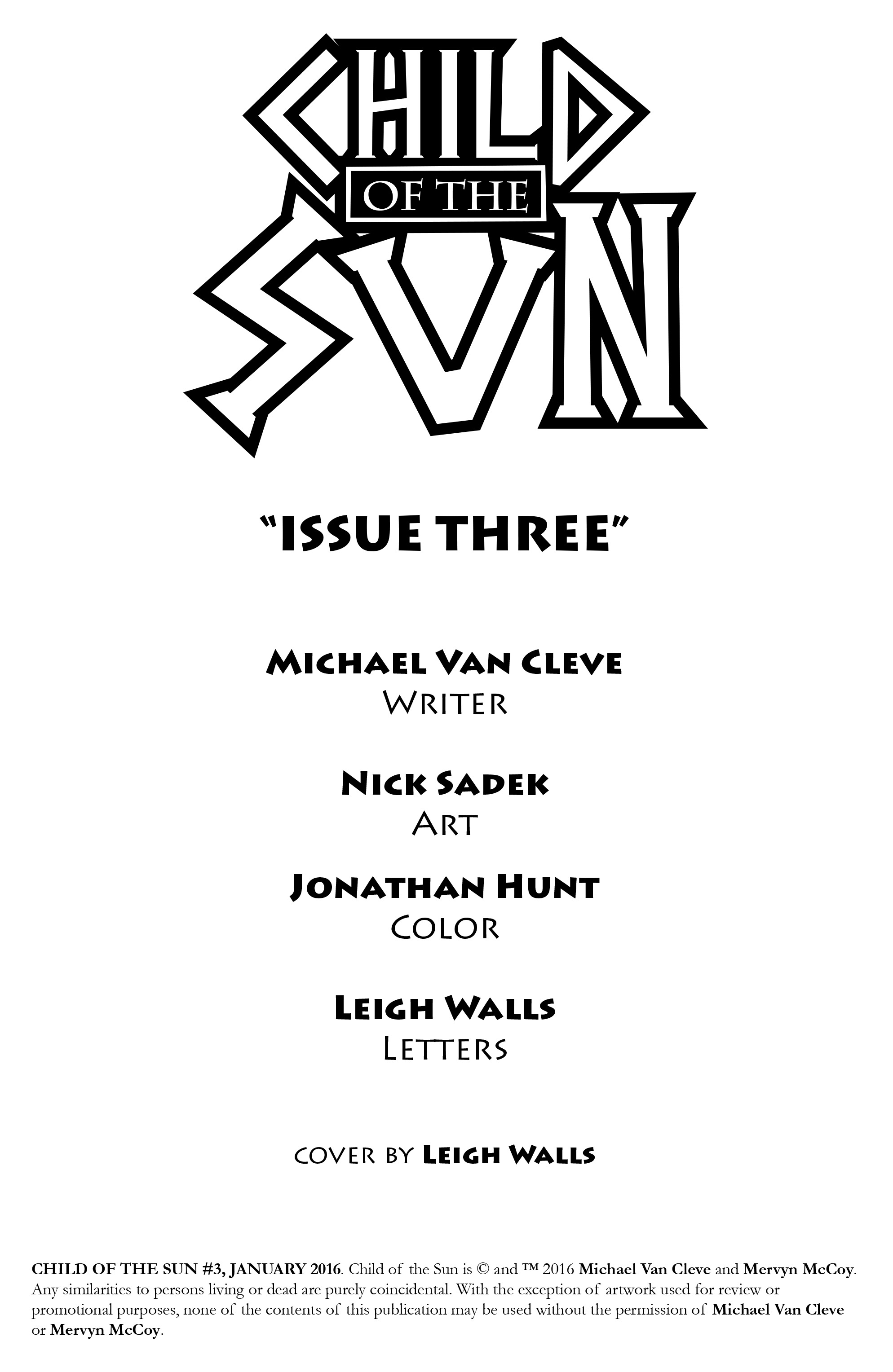 Read online Child of the Sun comic -  Issue #3 - 2