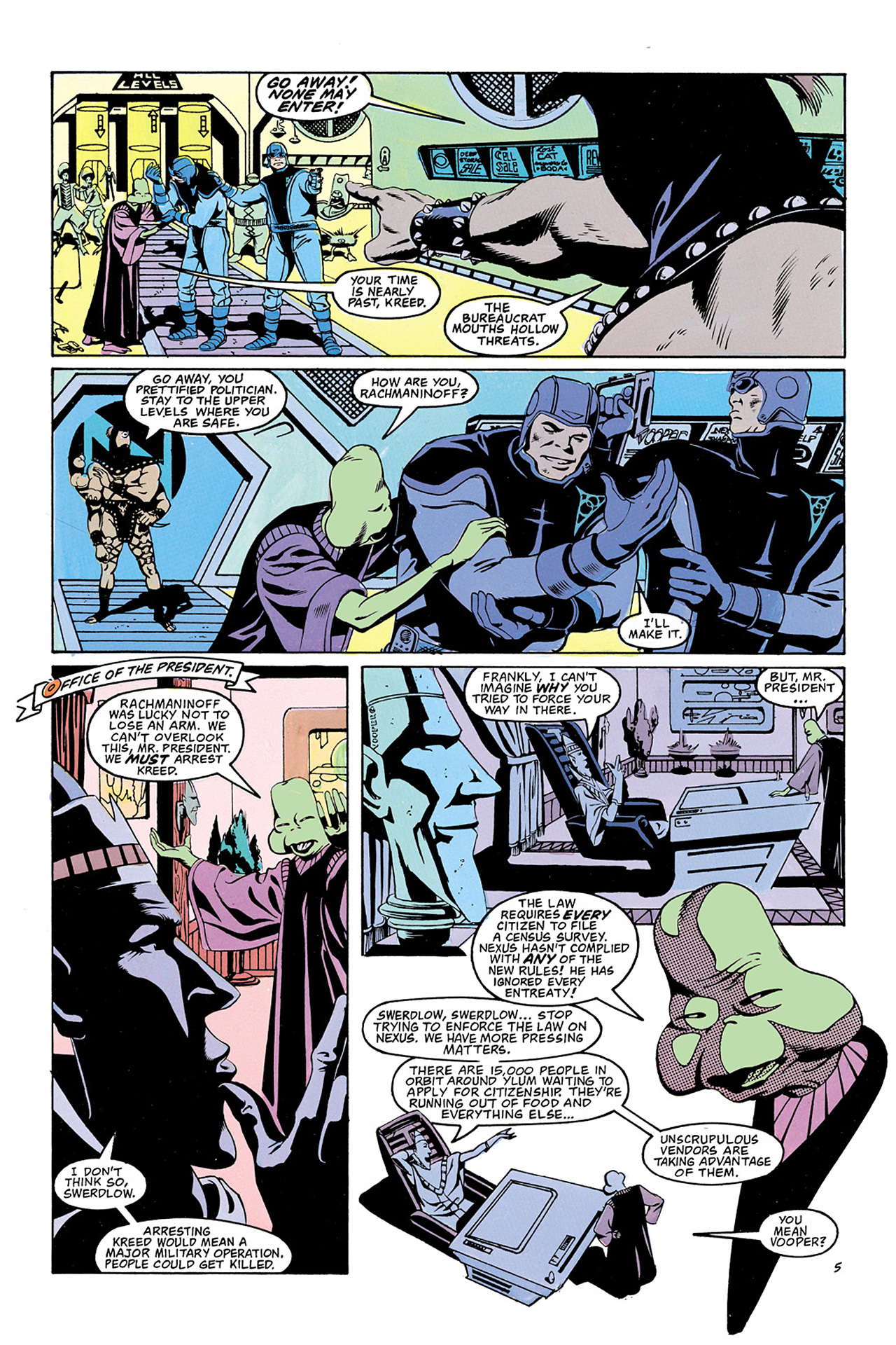 Read online Nexus Omnibus comic -  Issue # TPB 2 - 190