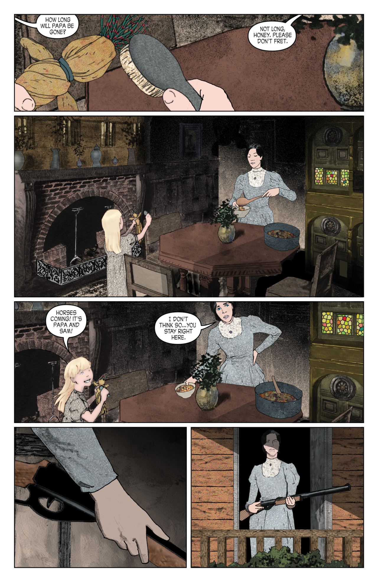 Read online John Carpenter's Night Terrors comic -  Issue # Black Sparrow - 35