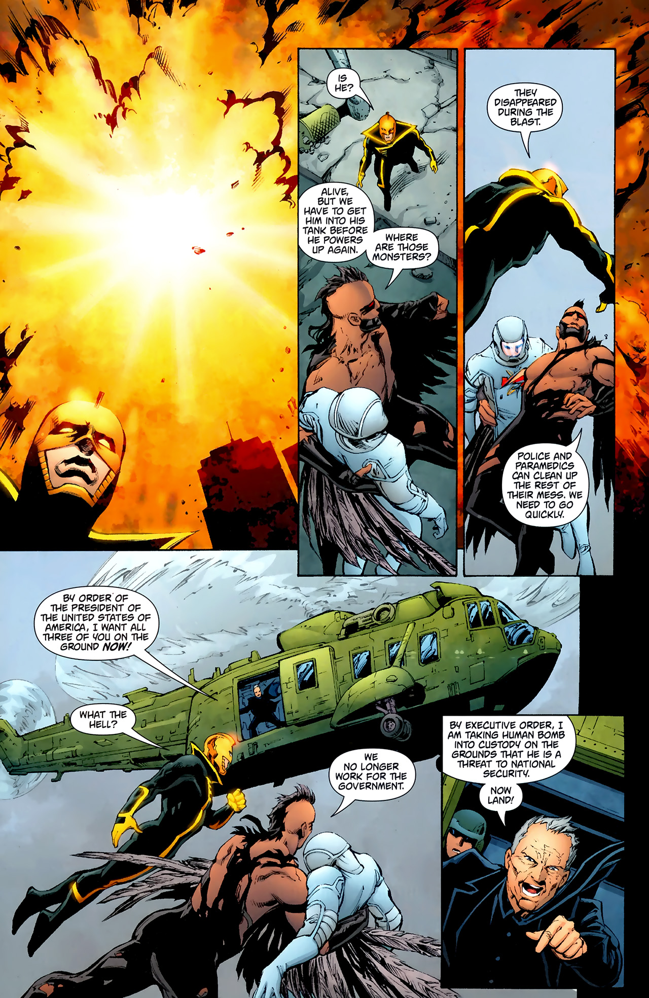 Read online Freedom Fighters (2010) comic -  Issue #9 - 20