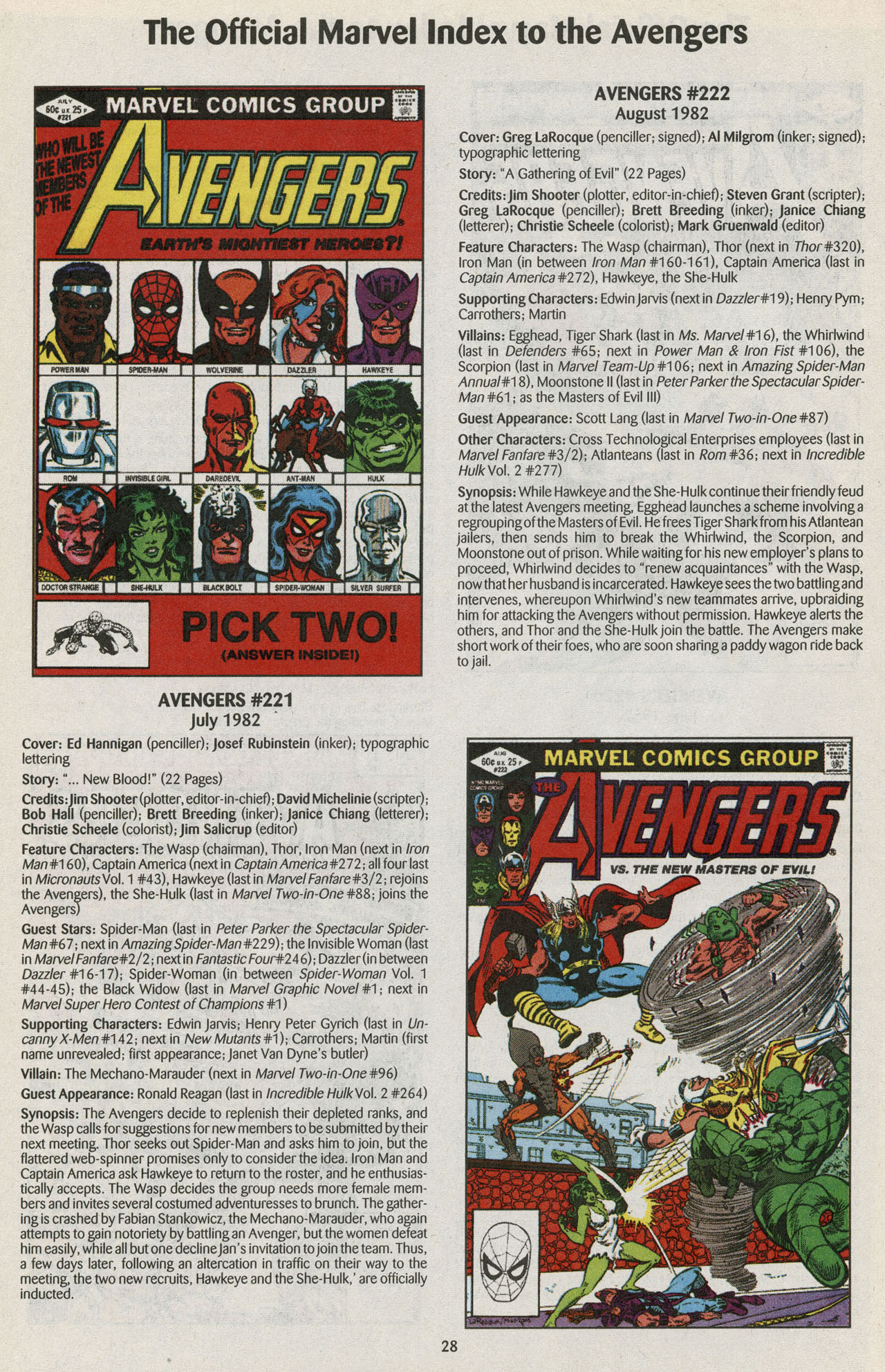 Read online The Official Marvel Index to the Avengers comic -  Issue #4 - 30