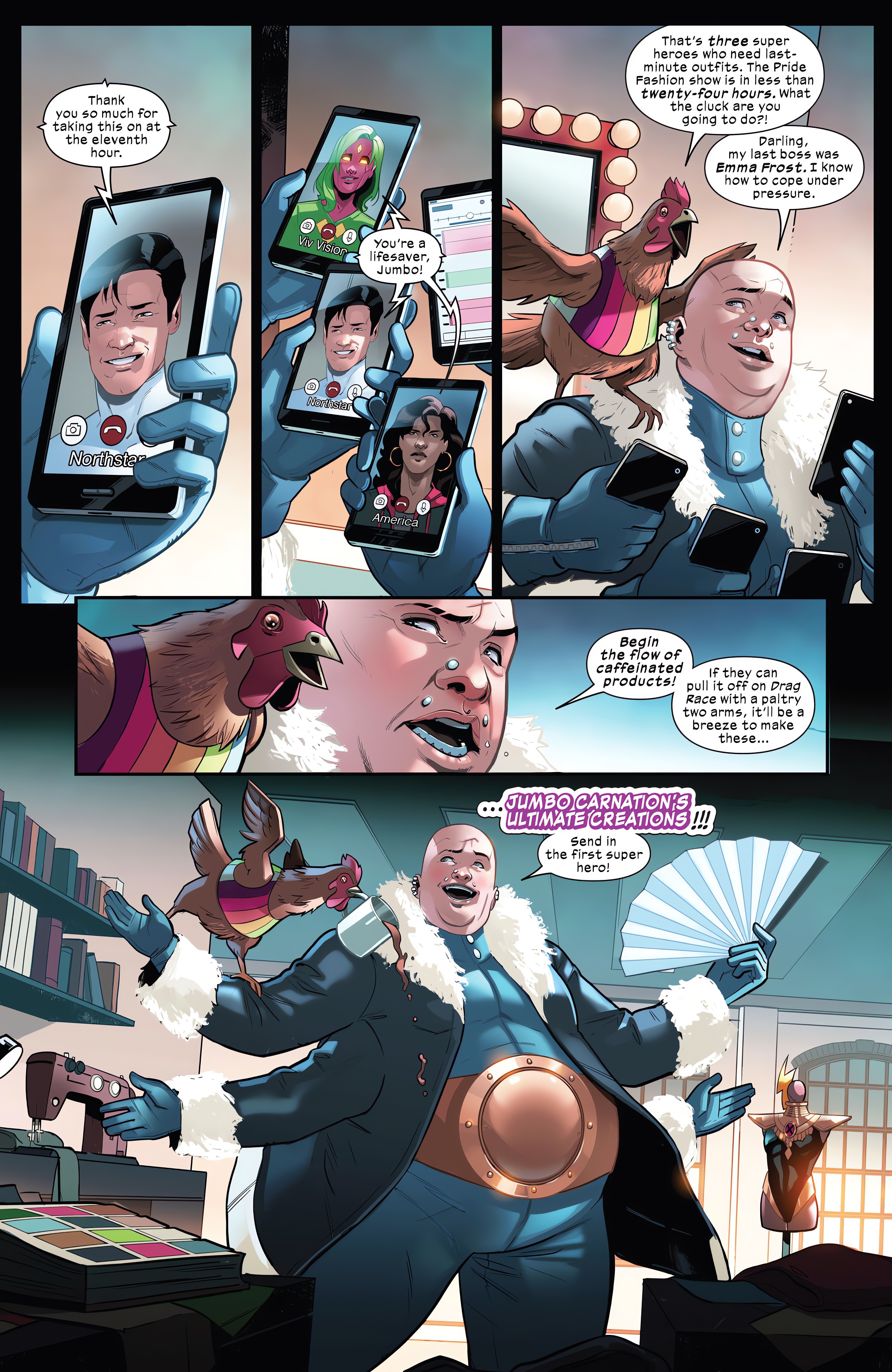 Read online Marvel's Voices: Pride (2023) comic -  Issue # TPB - 70