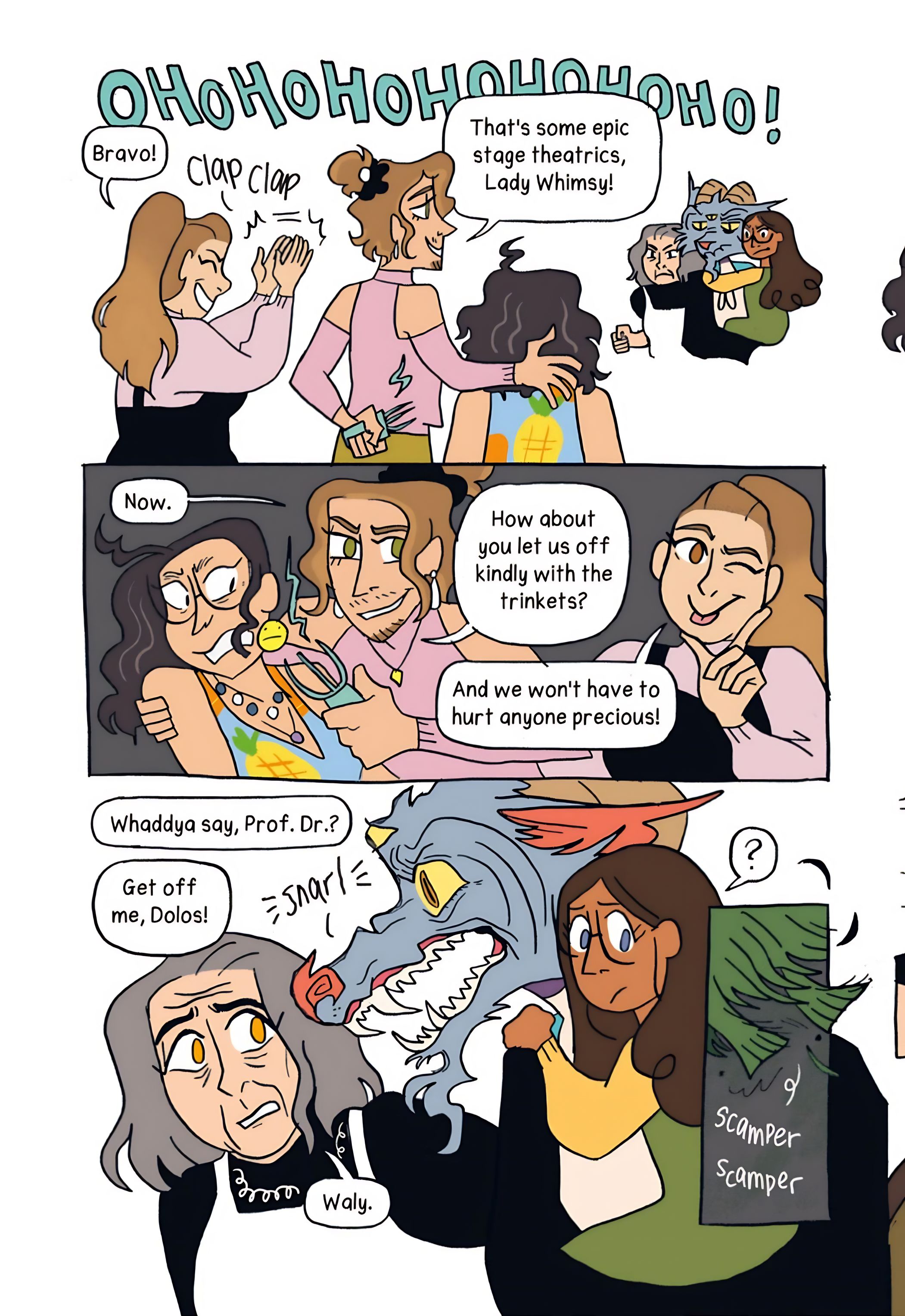 Read online My Aunt Is a Monster comic -  Issue # TPB (Part 3) - 84