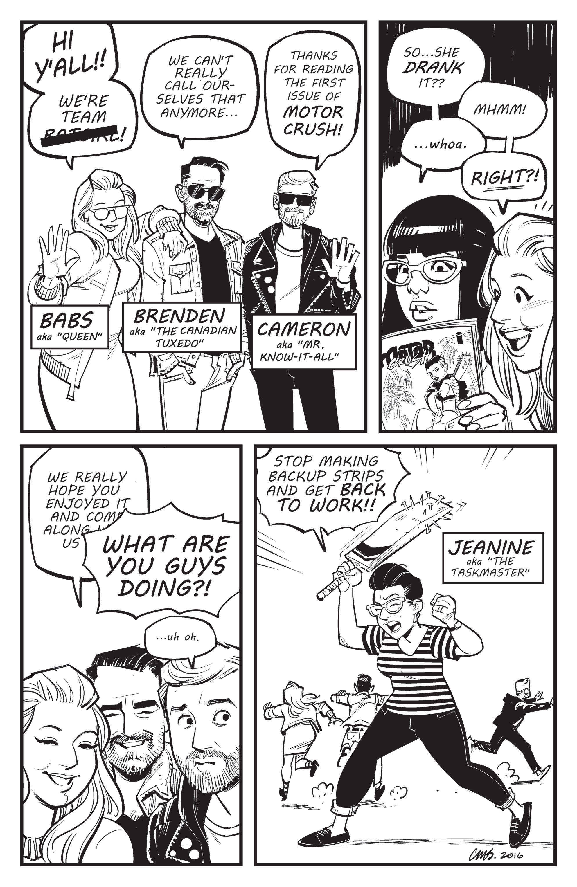 Read online Motor Crush comic -  Issue #1 - 36