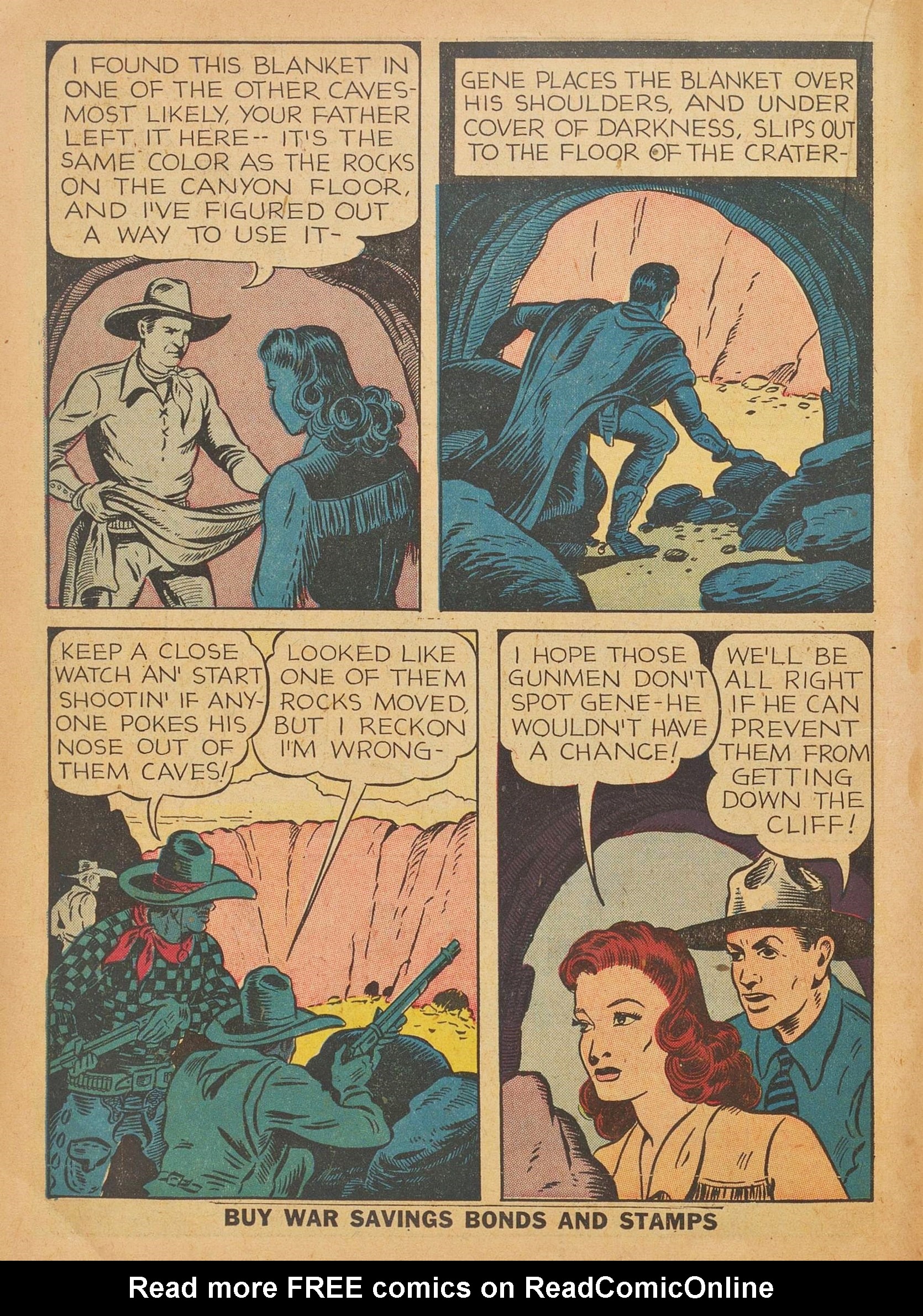 Read online Gene Autry Comics comic -  Issue #3 - 34