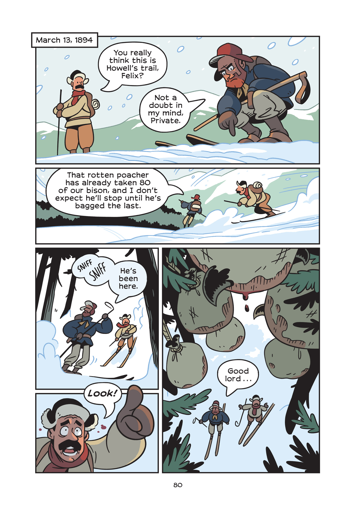 Read online History Comics comic -  Issue # The American Bison - The Buffalos Survival Tale - 86
