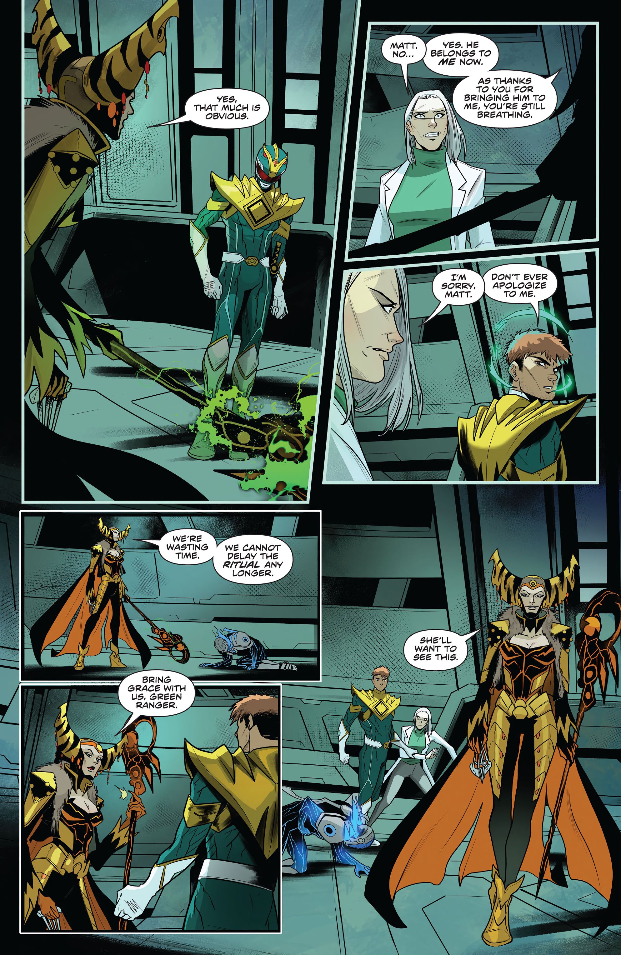 Read online Mighty Morphin Power Rangers comic -  Issue #110 - 10