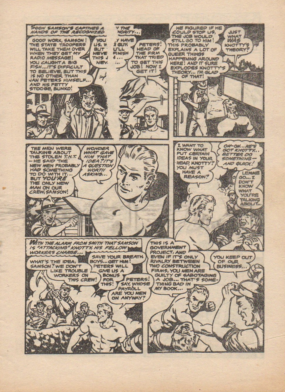 Read online Samson (1955) comic -  Issue #13 - 7