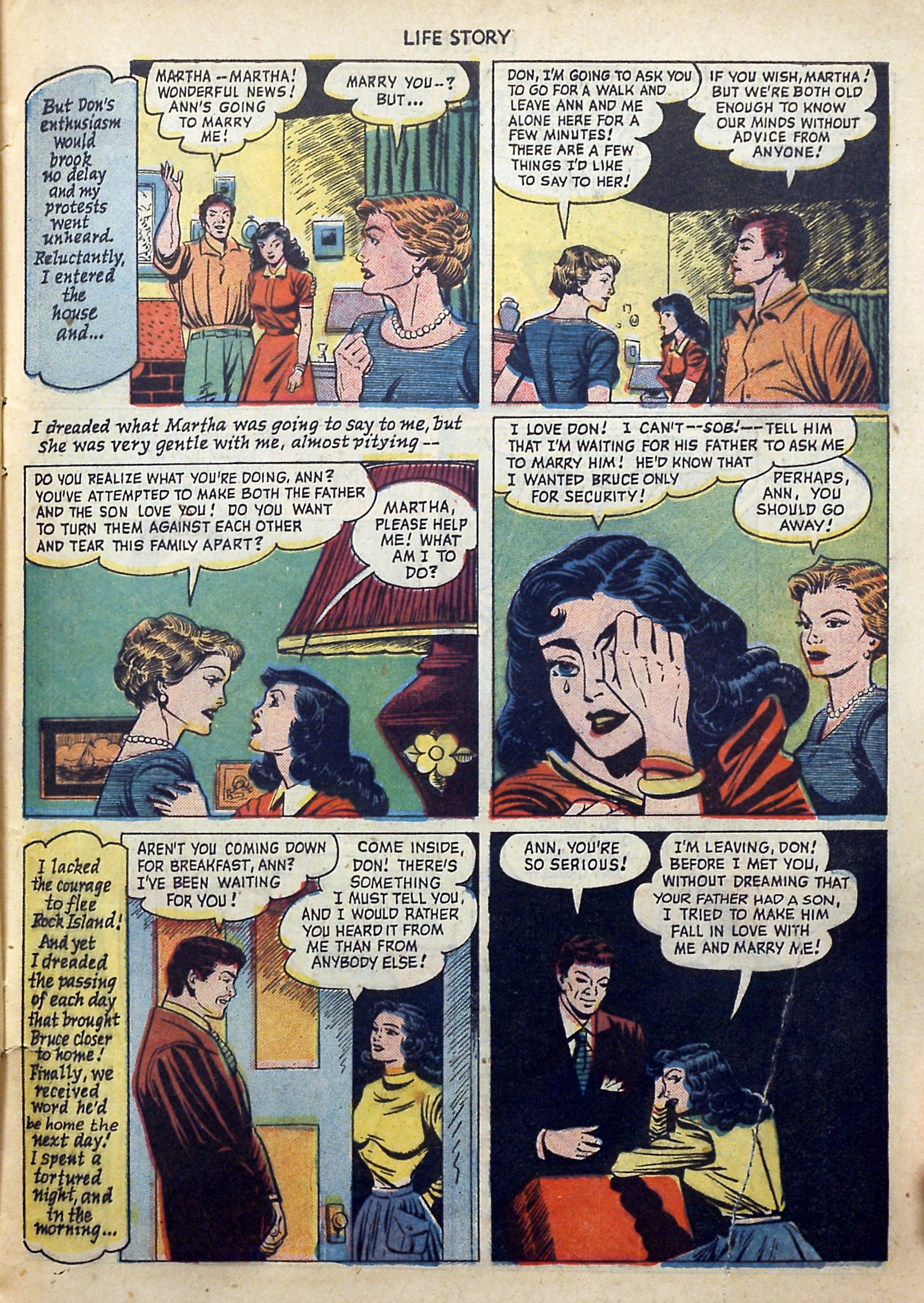 Read online Life Story comic -  Issue #19 - 13