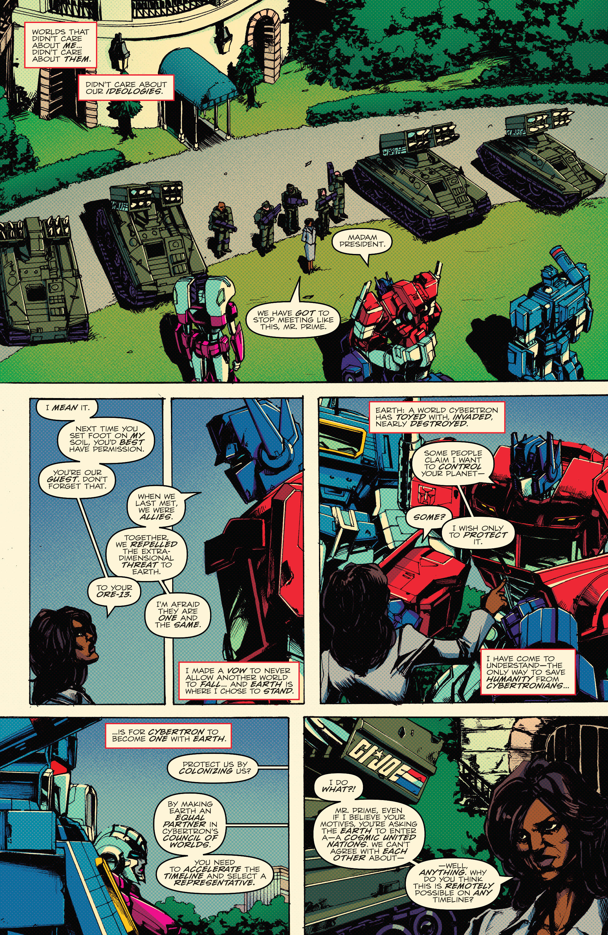 Read online Optimus Prime comic -  Issue #1 - 18