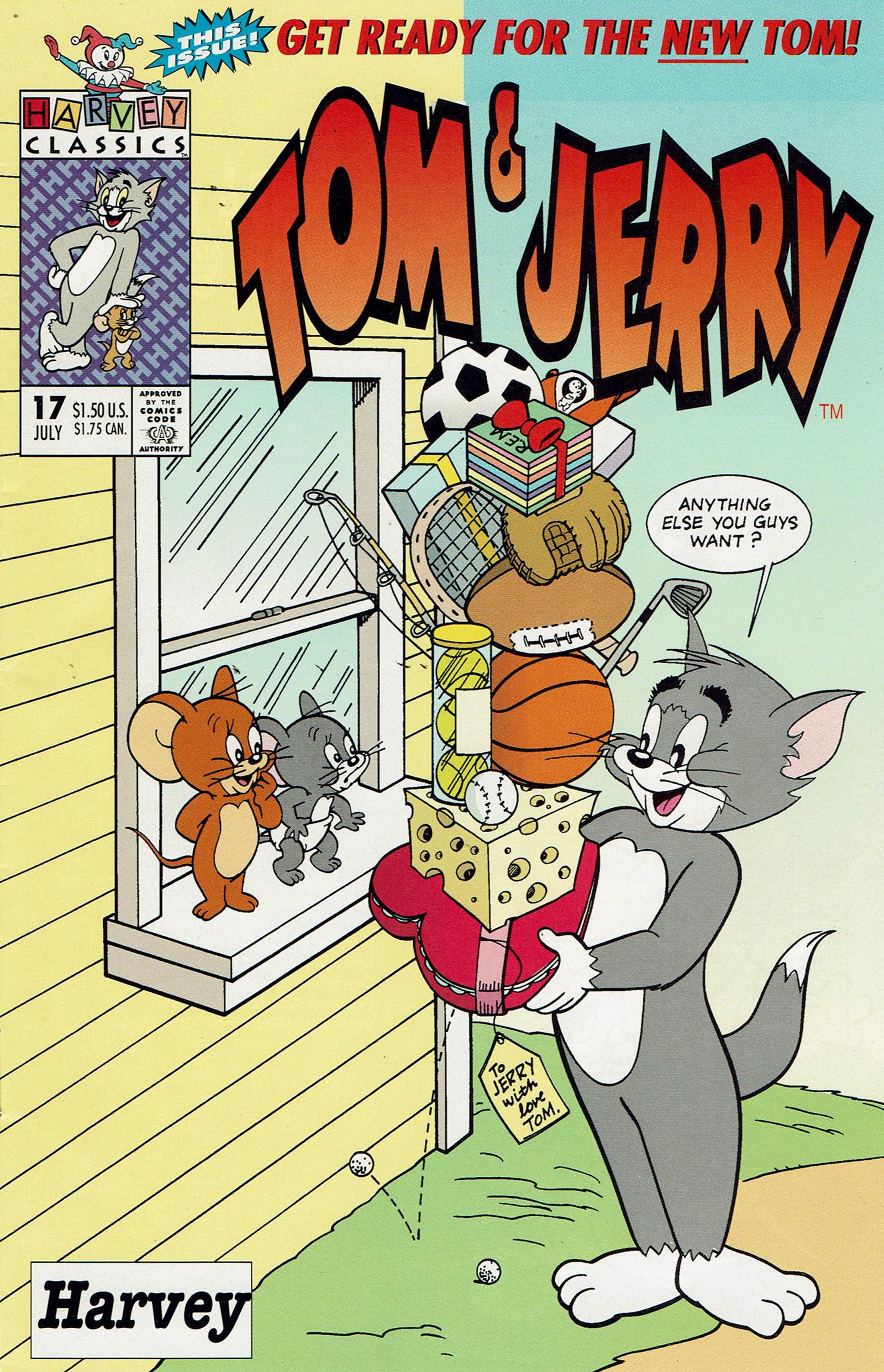 Read online Tom & Jerry comic -  Issue #17 - 1