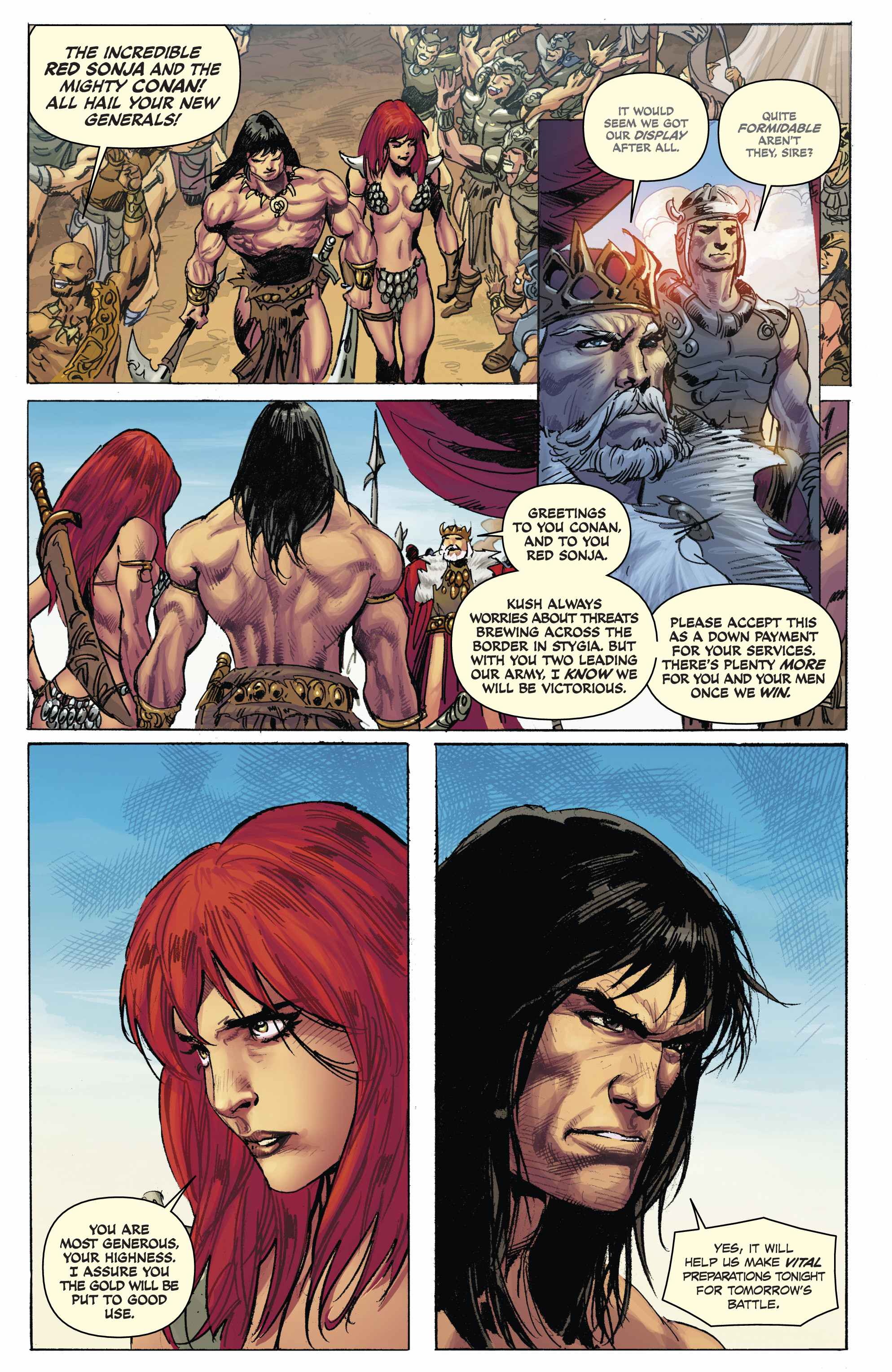 Read online Red Sonja/Conan comic -  Issue # _TPB - 15
