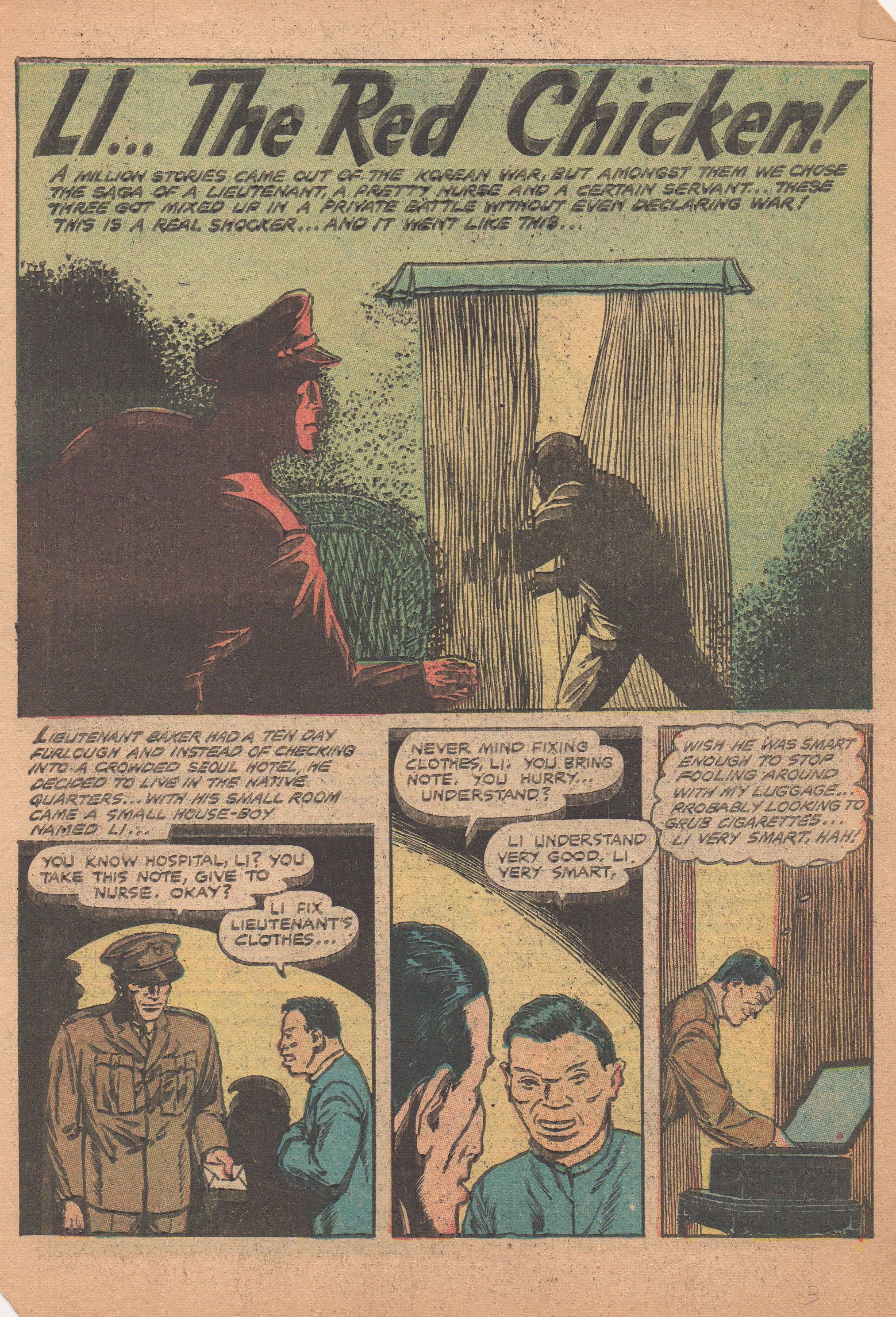 Read online Men in Action (1957) comic -  Issue #6 - 3