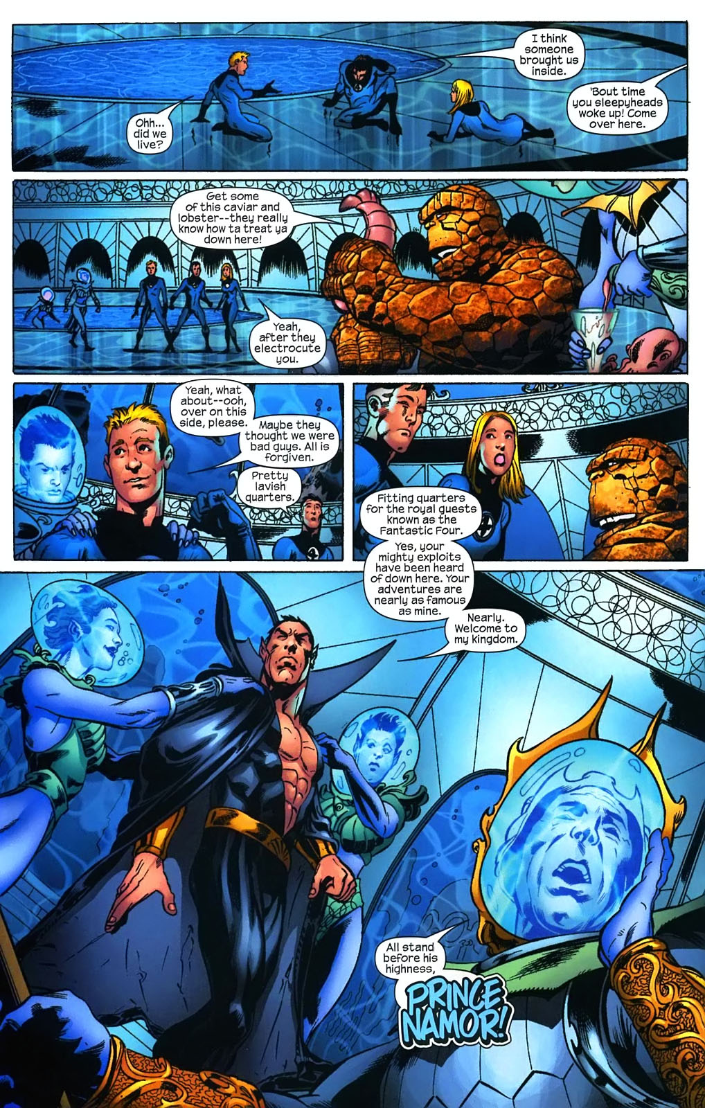 Read online Marvel Adventures Fantastic Four comic -  Issue #7 - 7