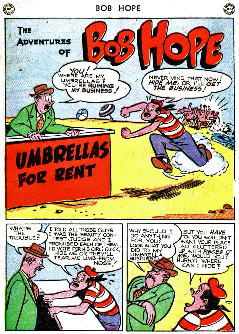 Read online The Adventures of Bob Hope comic -  Issue #3 - 37