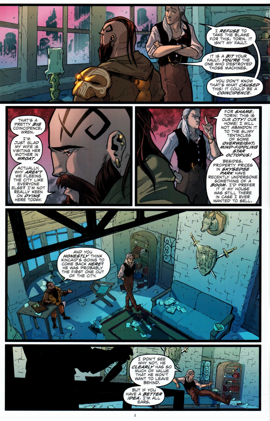 Read online Infestation 2: Dungeons & Dragons comic -  Issue #2 - 4