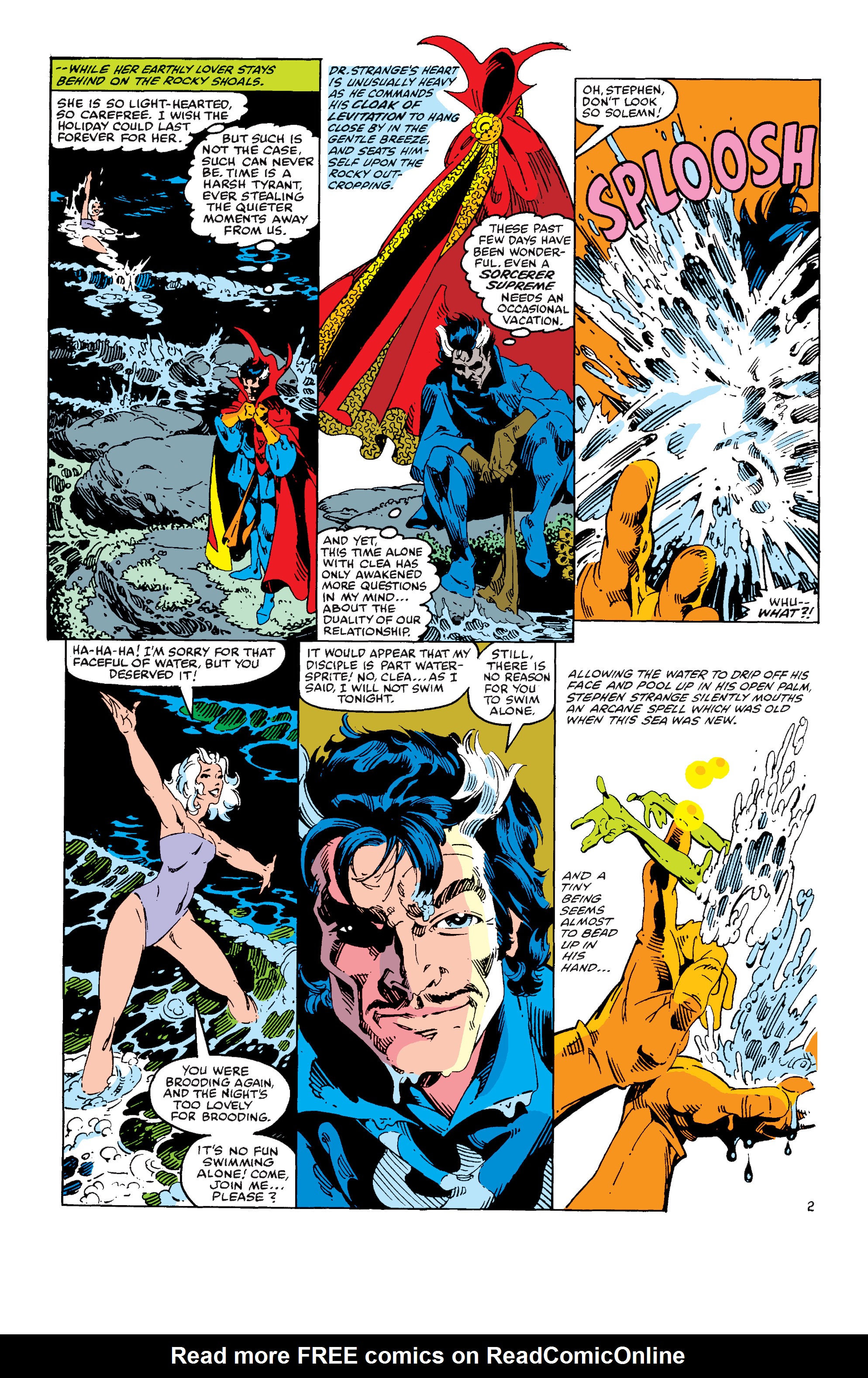 Read online Doctor Strange: What Is It That Disturbs You, Stephen? comic -  Issue # TPB - 134