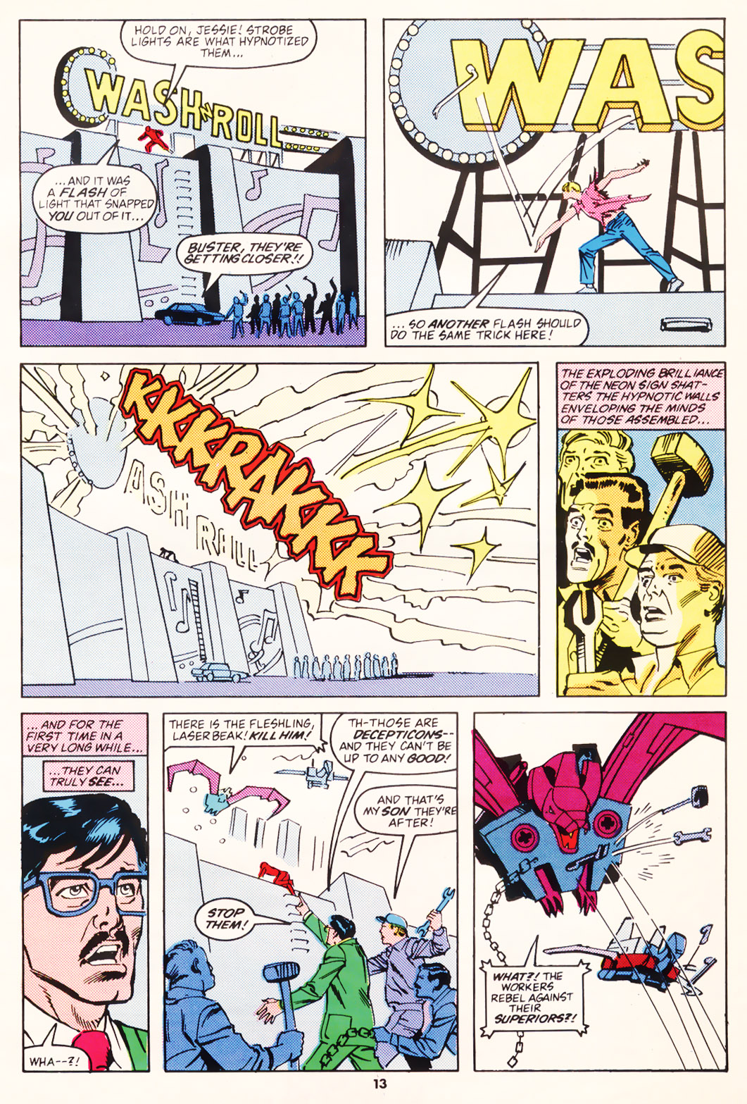 Read online The Transformers (UK) comic -  Issue #129 - 13