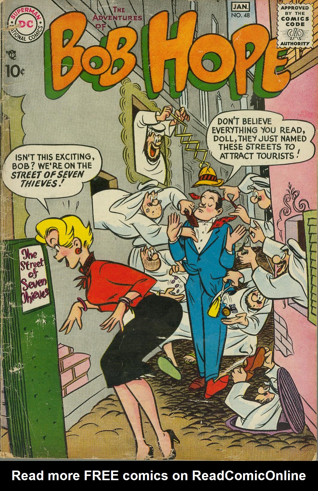 Read online The Adventures of Bob Hope comic -  Issue #48 - 1