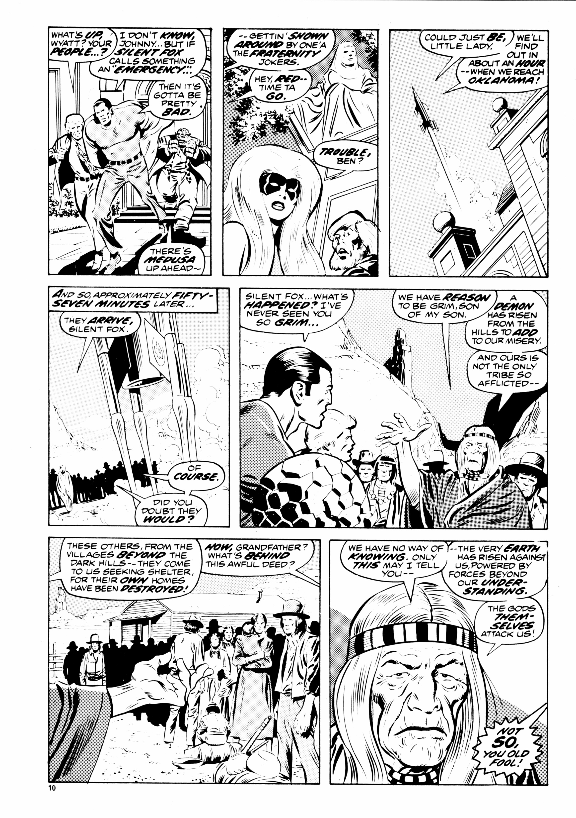 Read online Fantastic Four (1982) comic -  Issue #6 - 10