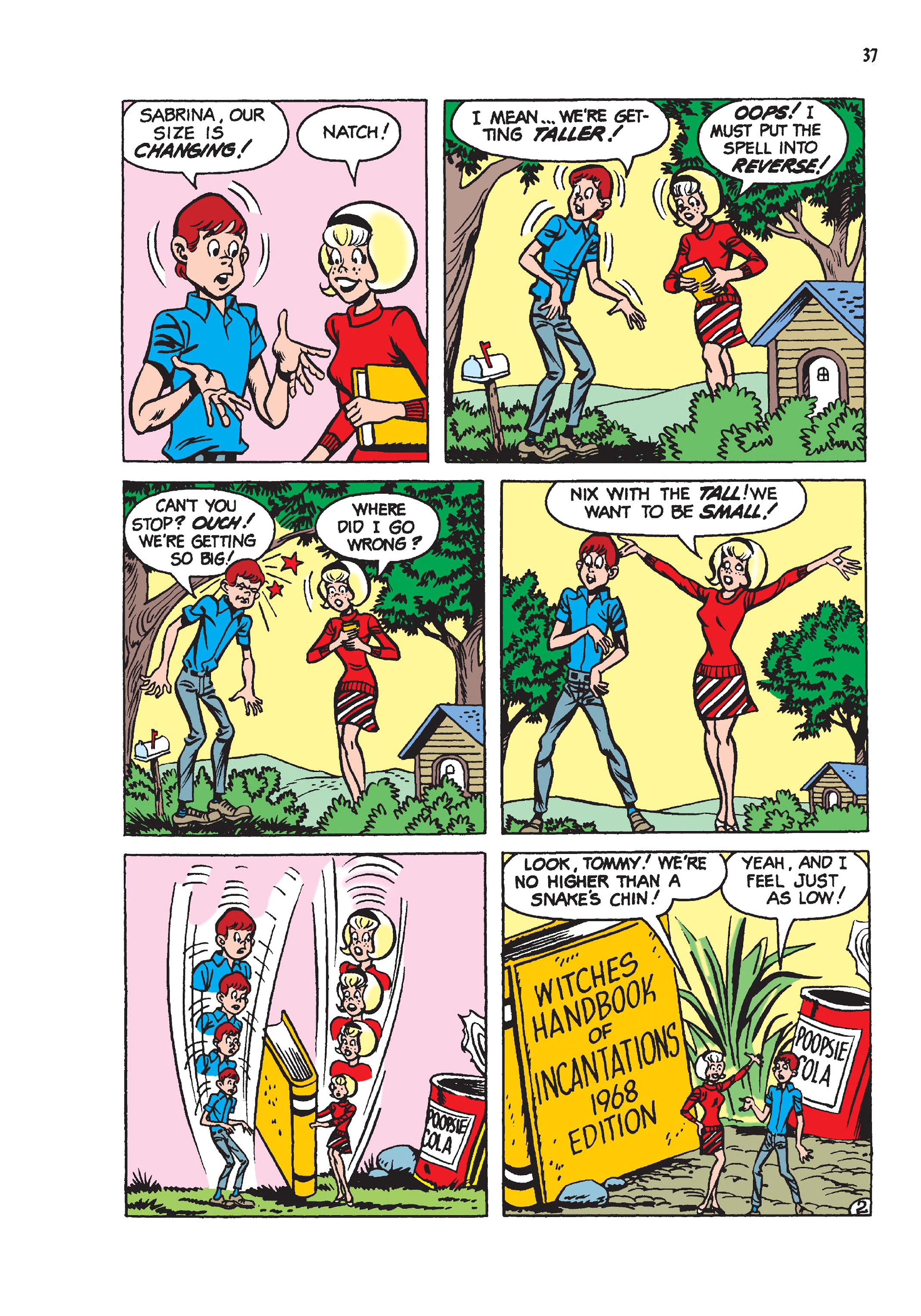 Read online Sabrina the Teen-Age Witch: 60 Magical Stories comic -  Issue # TPB (Part 1) - 39