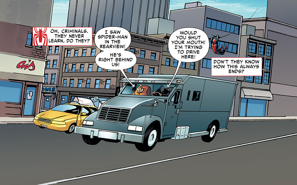 Read online Spider-Man: Far From Home - Them's The Brakes comic -  Issue # Full - 2