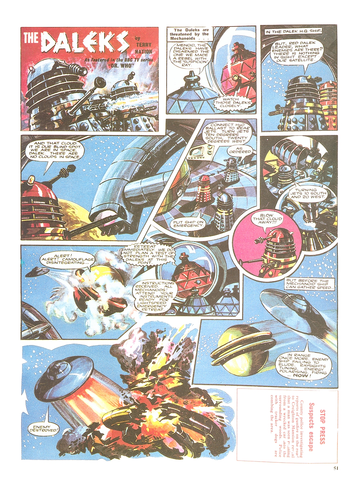 Read online Dalek Chronicles comic -  Issue # TPB - 51