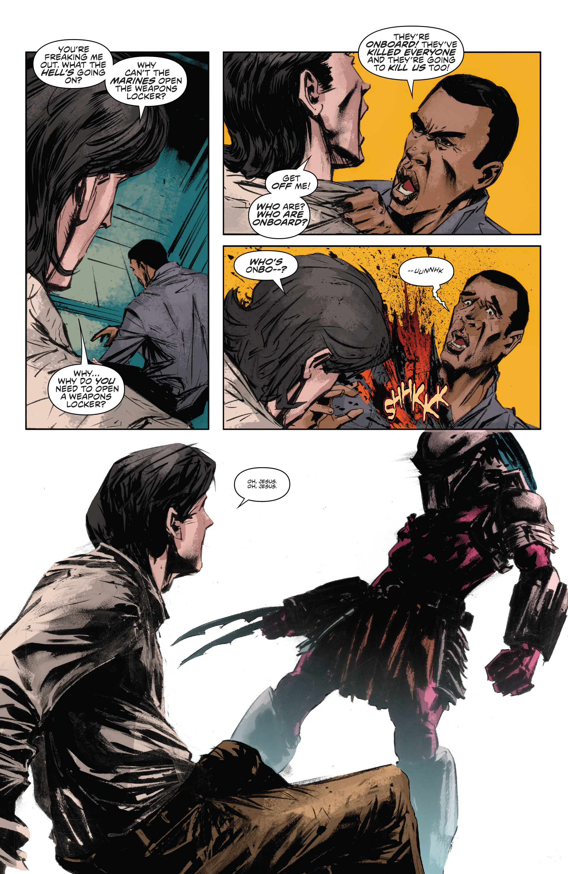 Read online Alien Vs. Predator: Life and Death comic -  Issue #1 - 9
