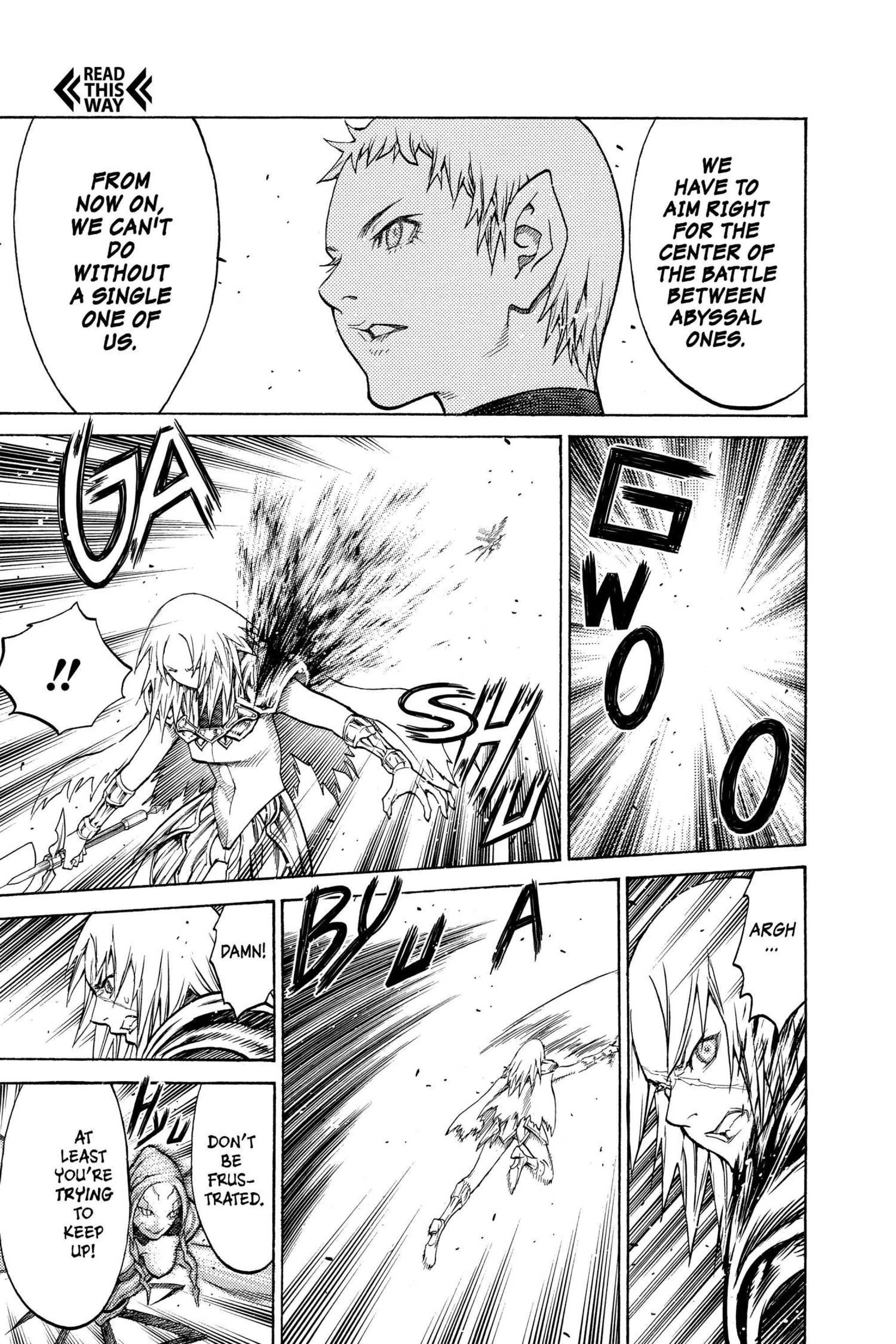 Read online Claymore comic -  Issue #22 - 112