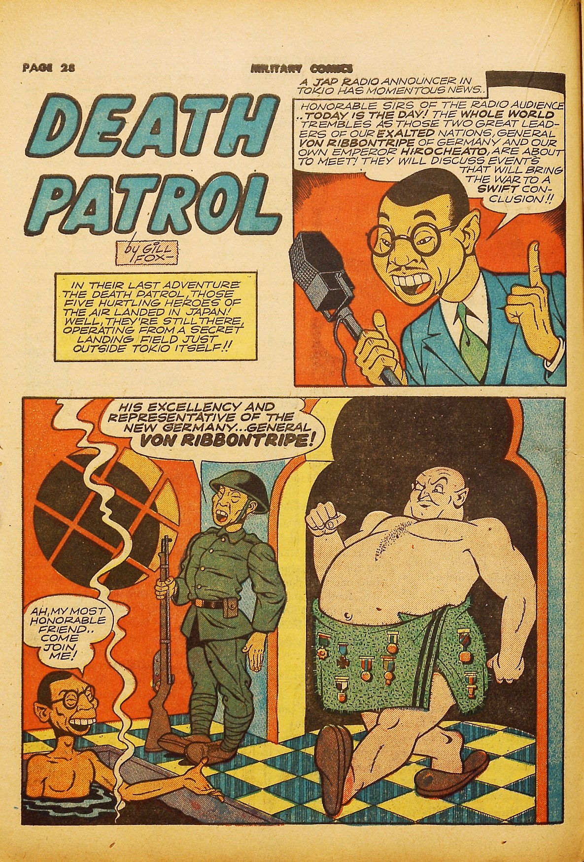 Read online Military Comics comic -  Issue #21 - 30