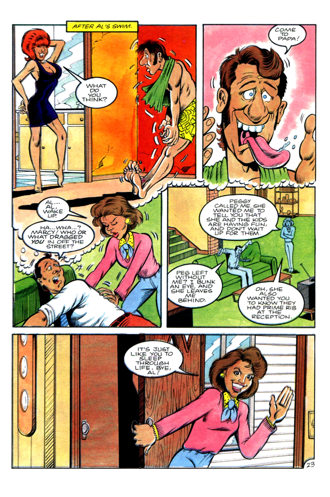 Read online Married... with Children: Flashback comic -  Issue #2 - 28