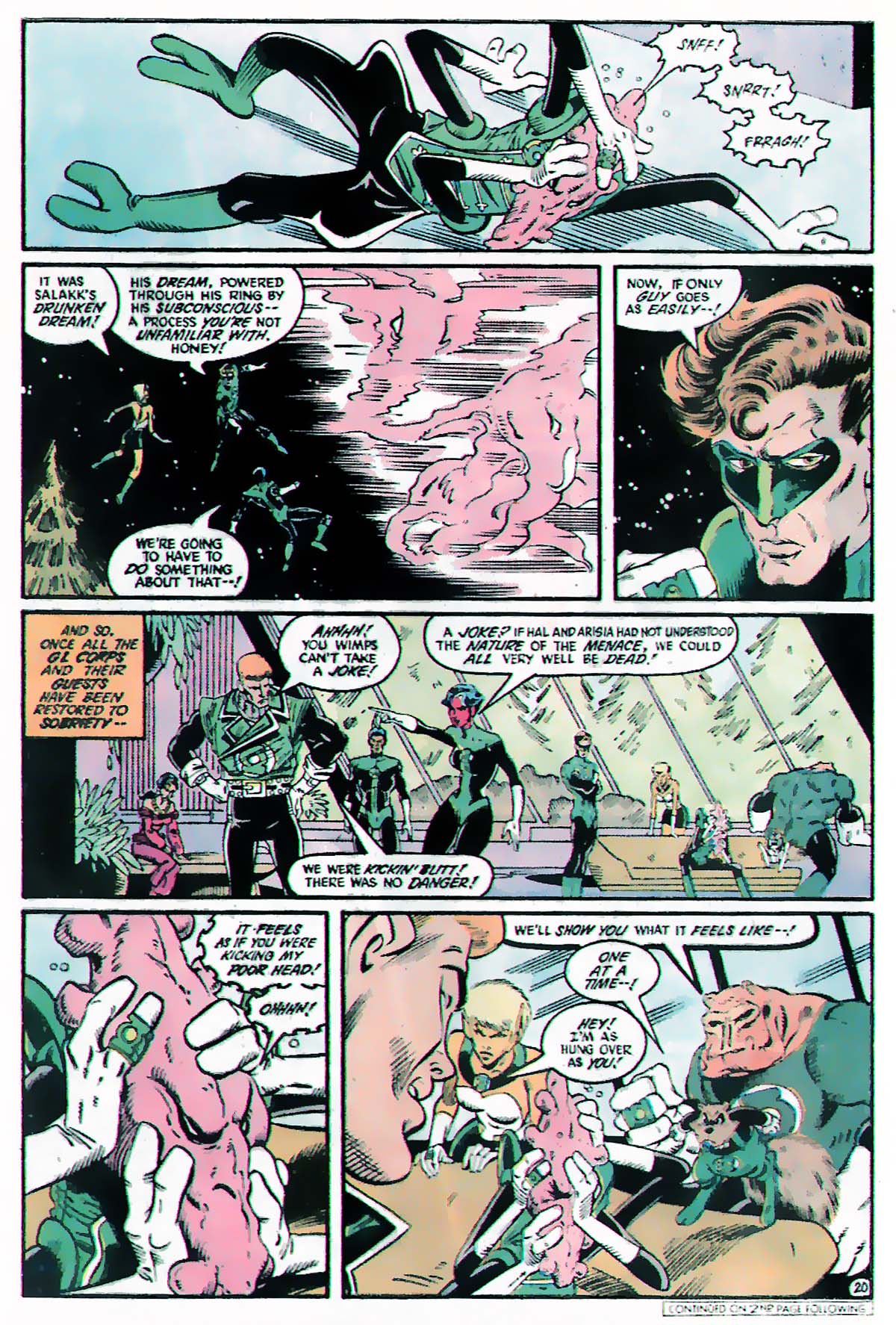 Read online The Green Lantern Corps comic -  Issue #211 - 21