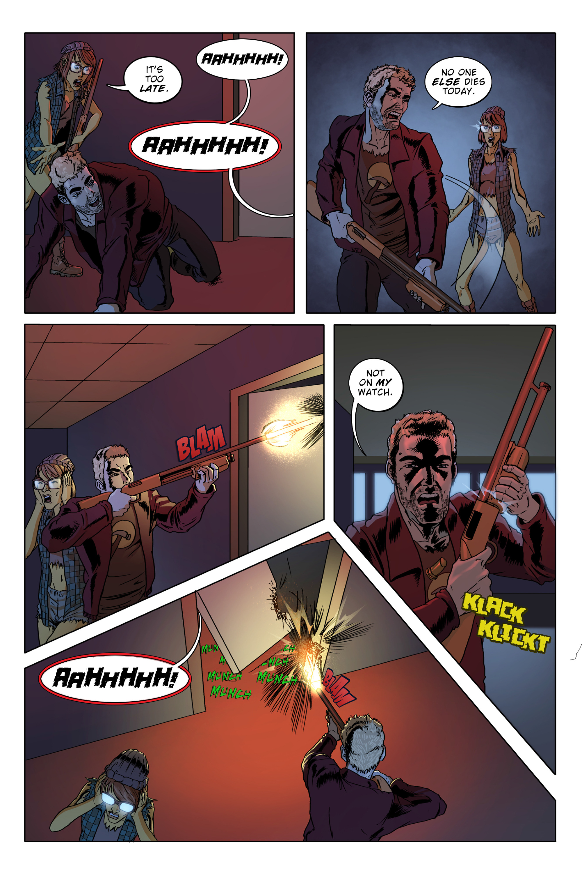 Read online Lesbian Zombies from Outer Space comic -  Issue #2 - 22