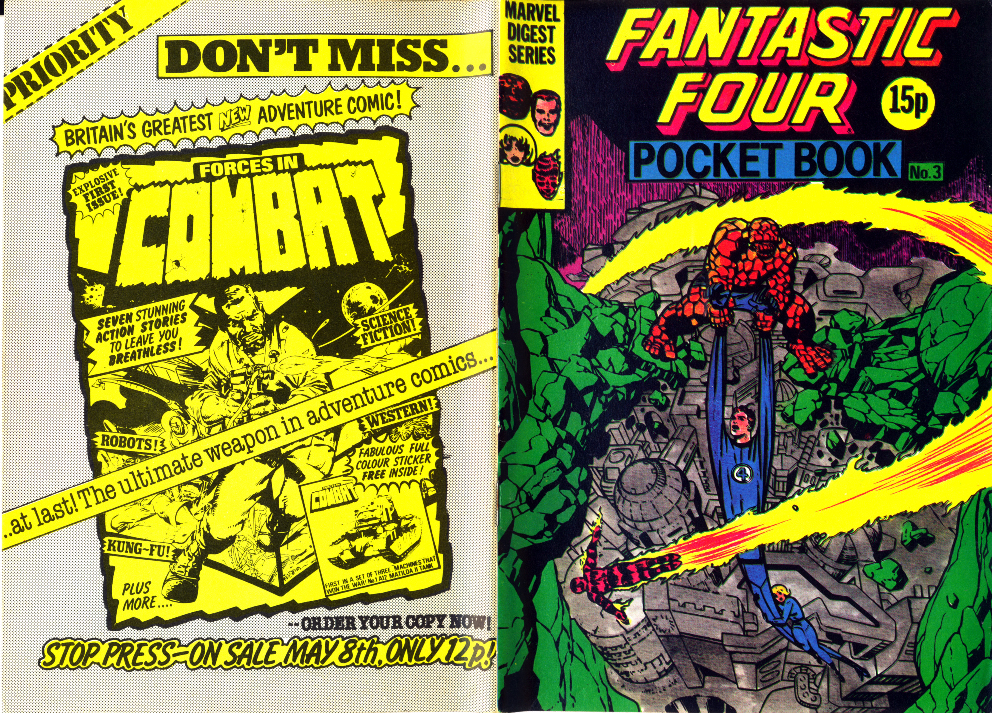 Read online Fantastic Four Pocket Book comic -  Issue #3 - 2