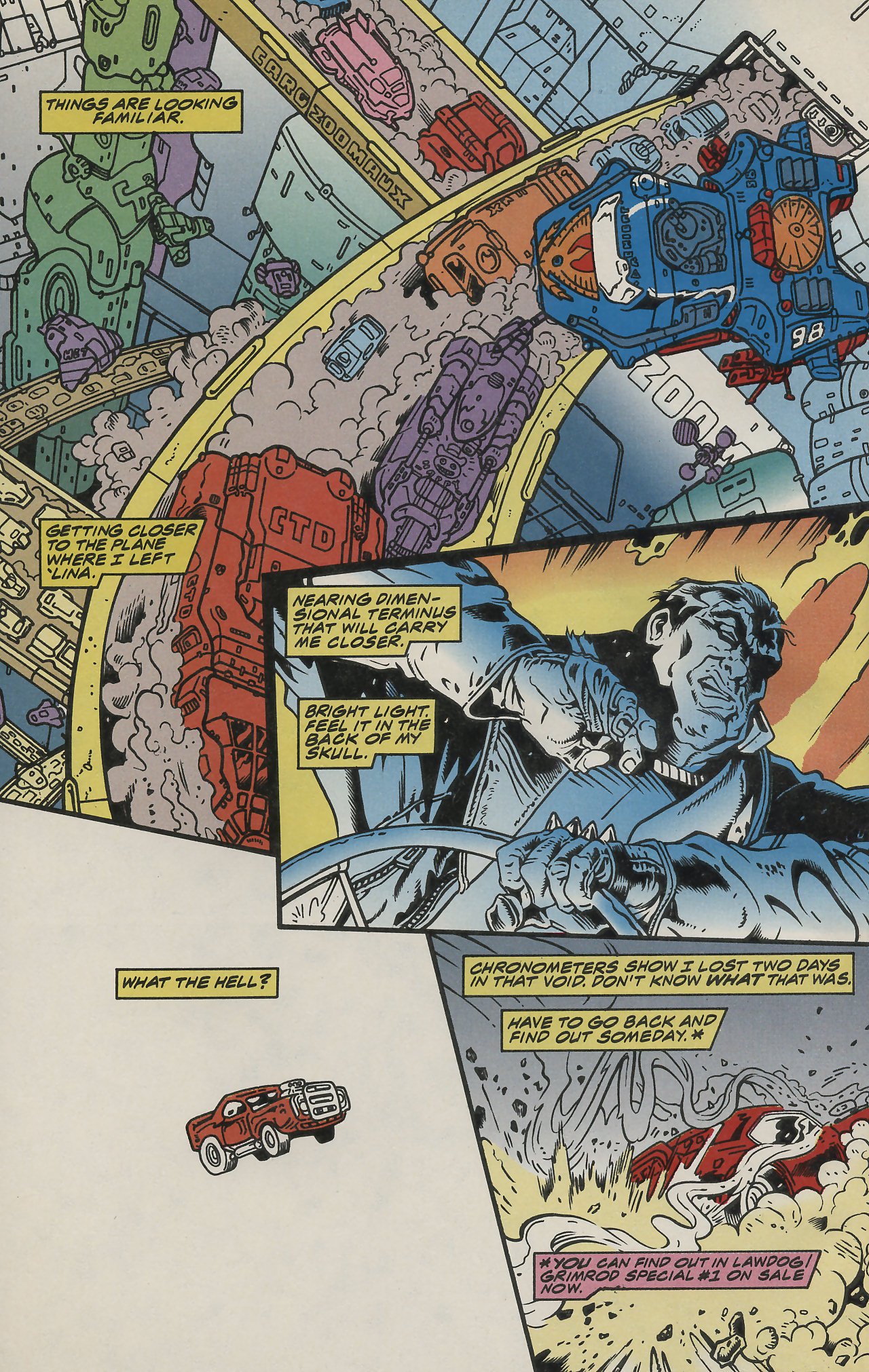 Read online Lawdog comic -  Issue #6 - 7