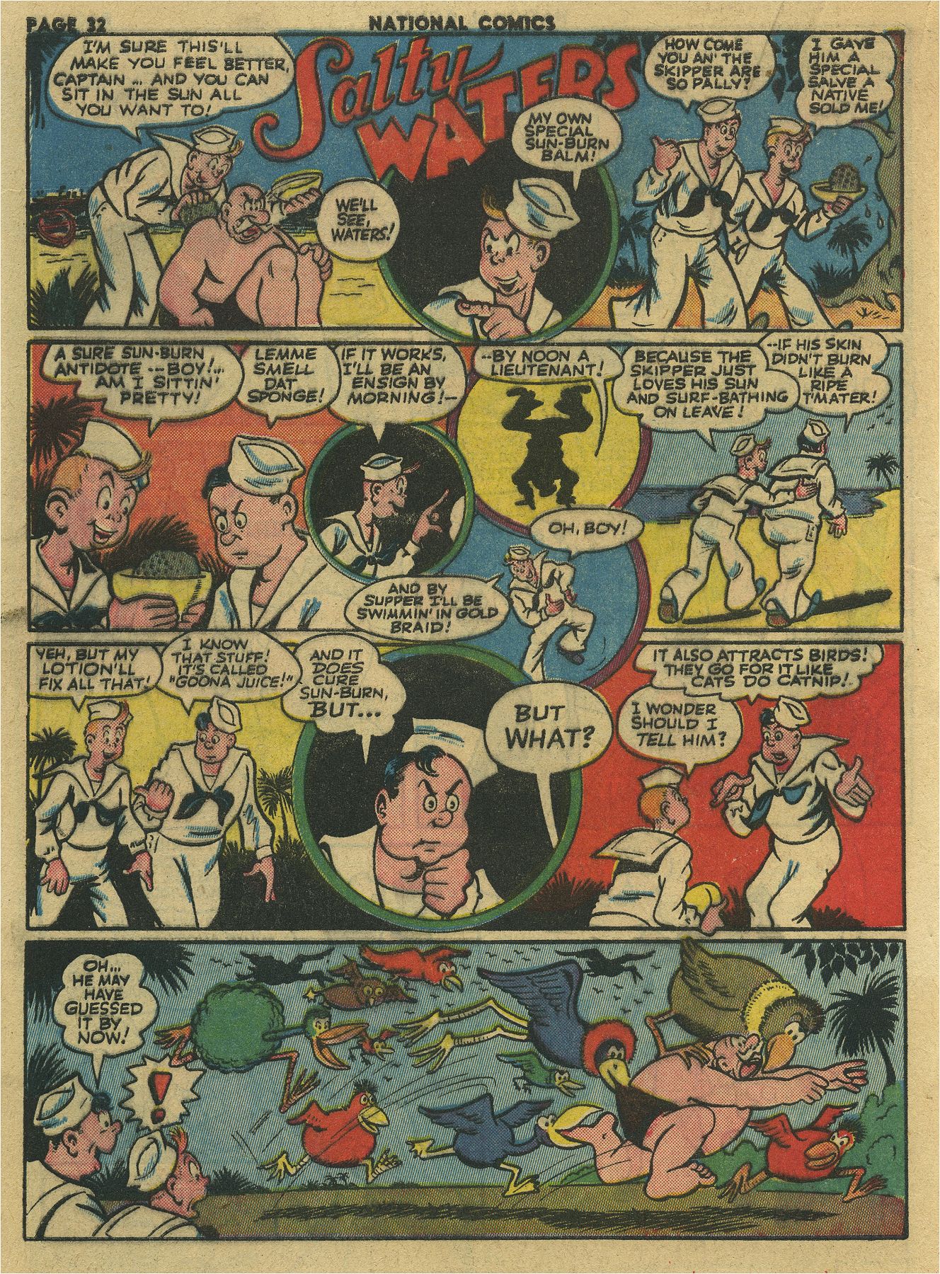 Read online National Comics comic -  Issue #36 - 34