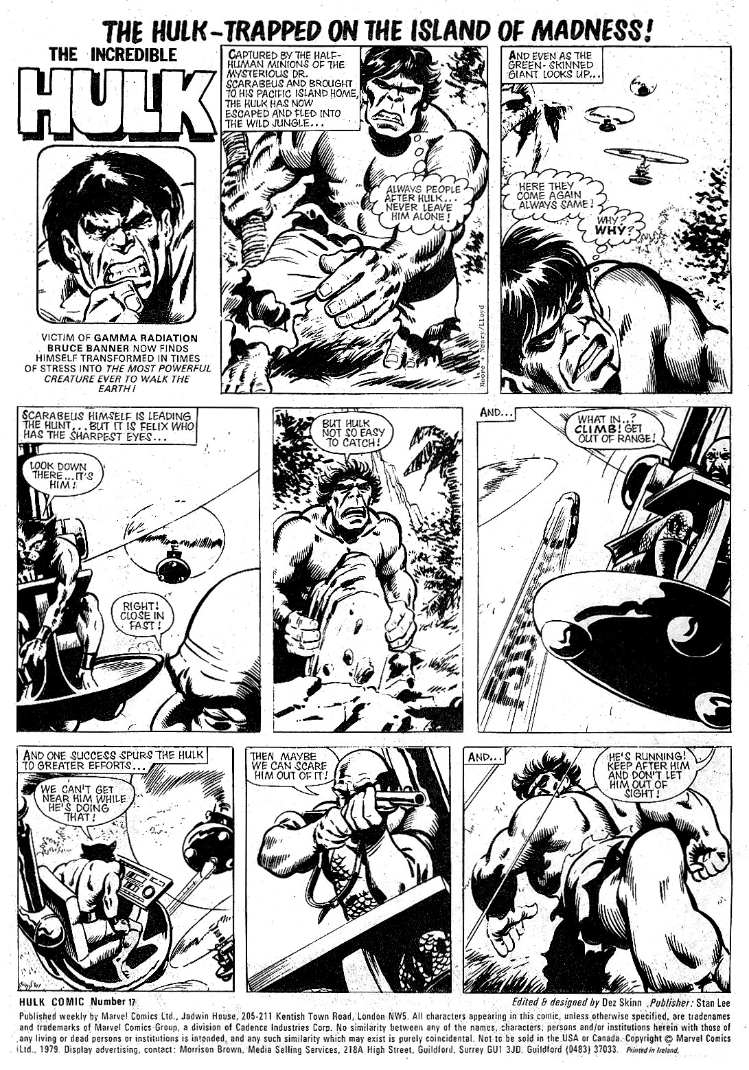 Read online Hulk Comic comic -  Issue #17 - 2