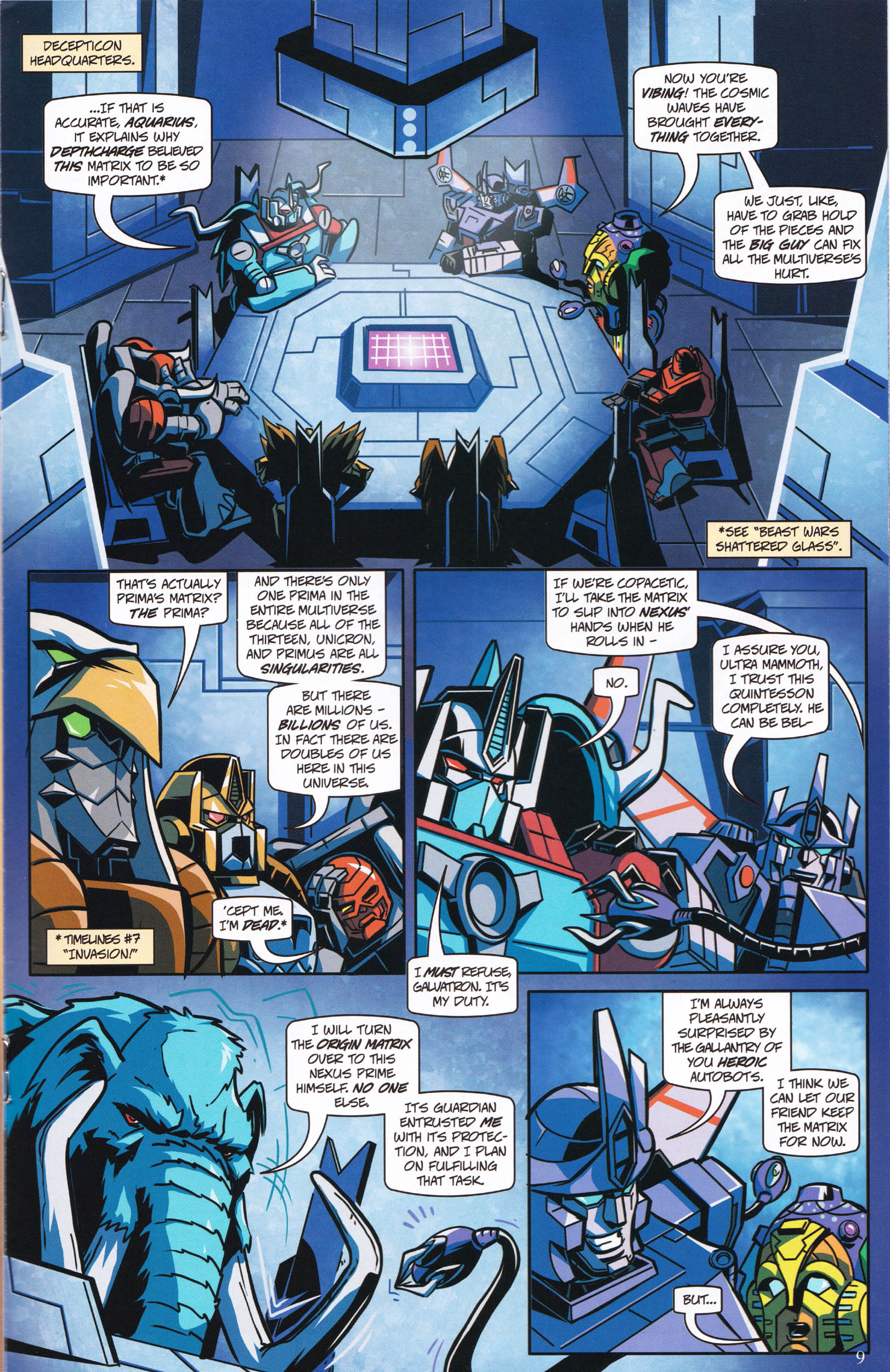 Read online Transformers: Collectors' Club comic -  Issue #61 - 9