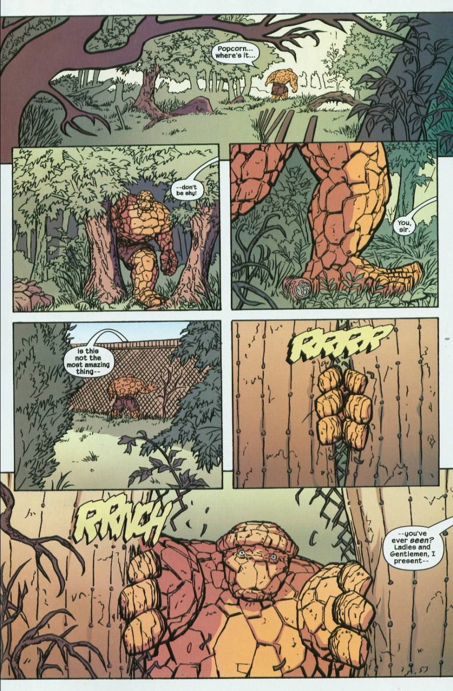 Read online The Thing: Freakshow comic -  Issue #1 - 22
