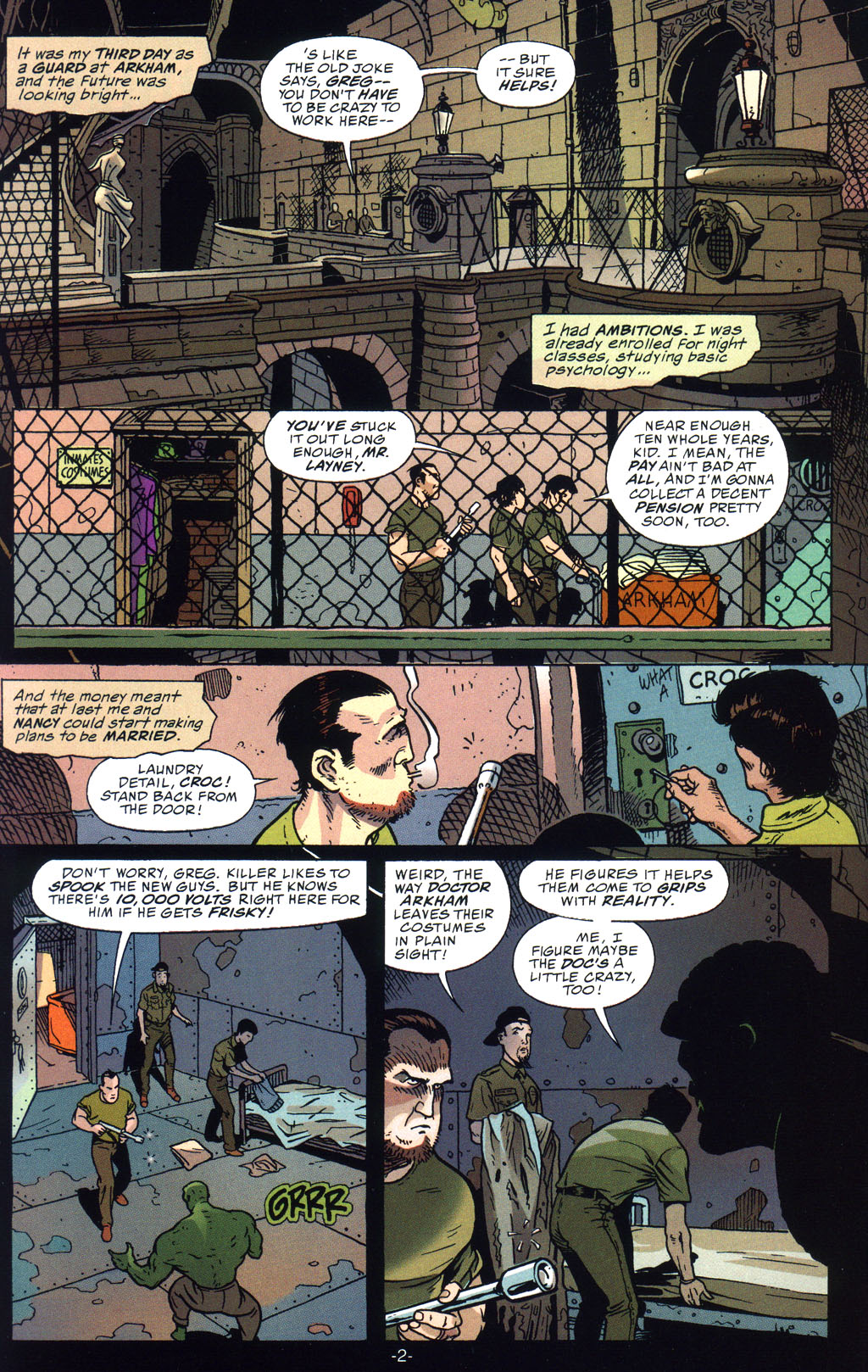 Read online Batman: Arkham Asylum-Tales of Madness comic -  Issue # Full - 3
